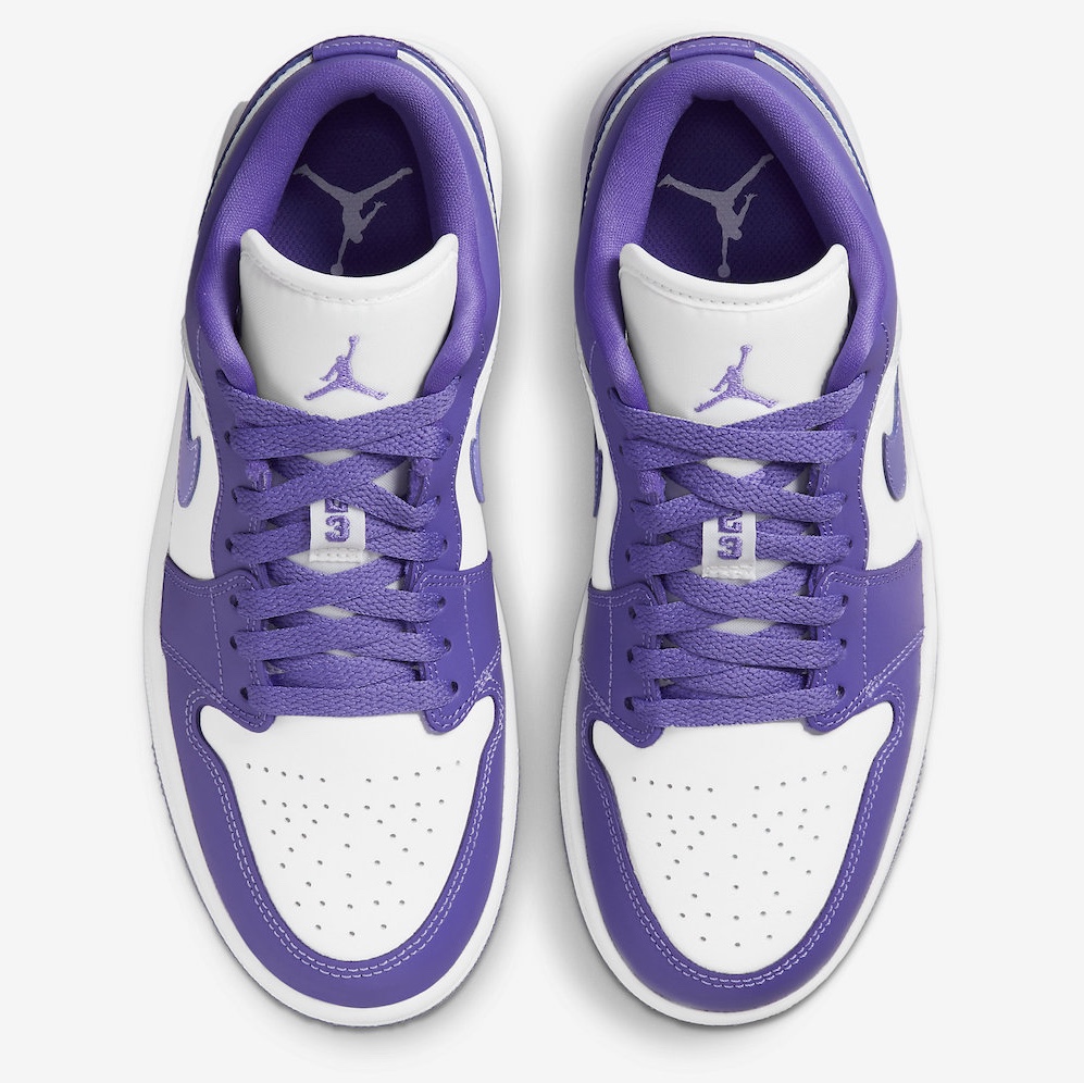 (W) Jordan 1 Low Psychic Purple 착용 스타일 - 4