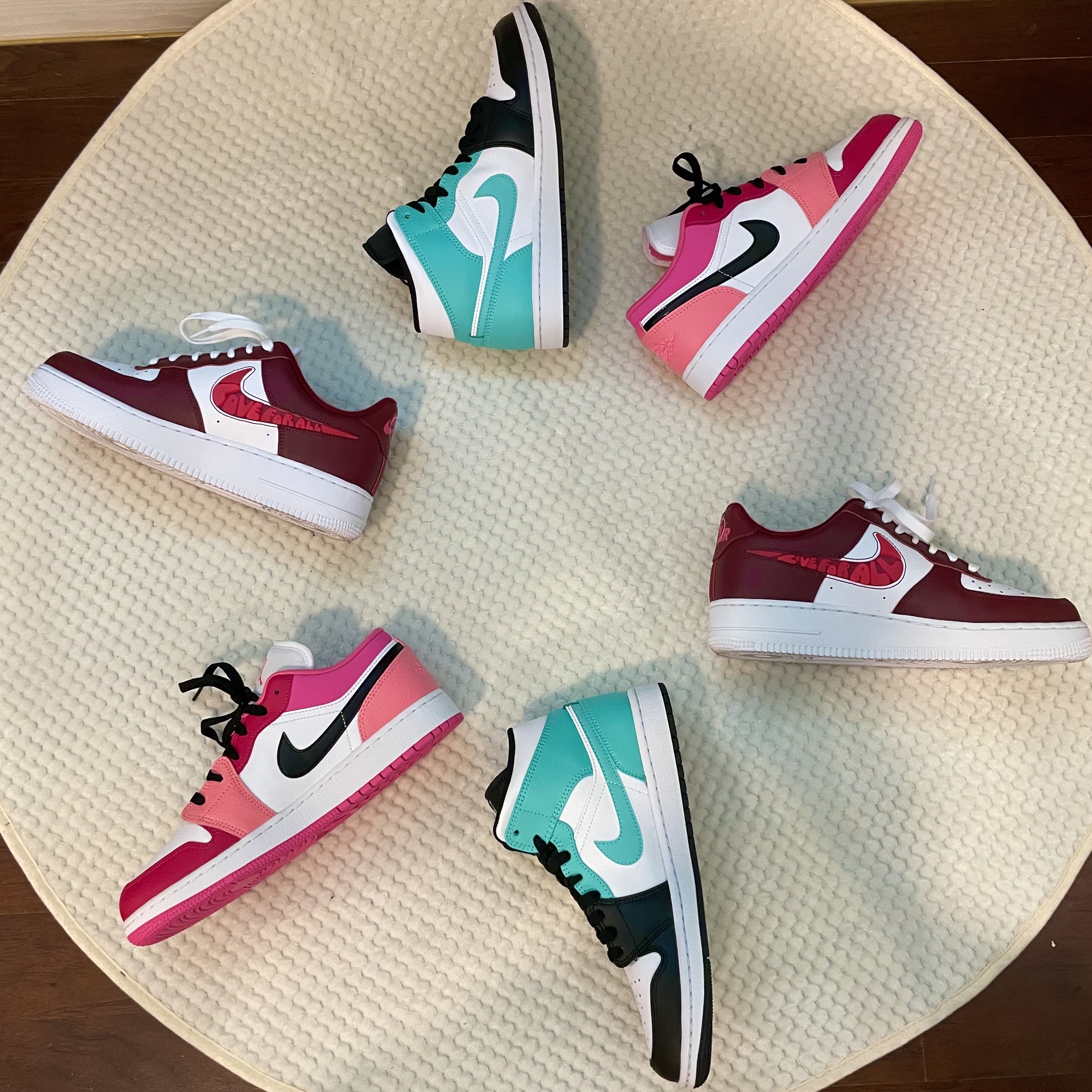 Jordan 1 Mid Tropical Twist 착용 스타일 - 2