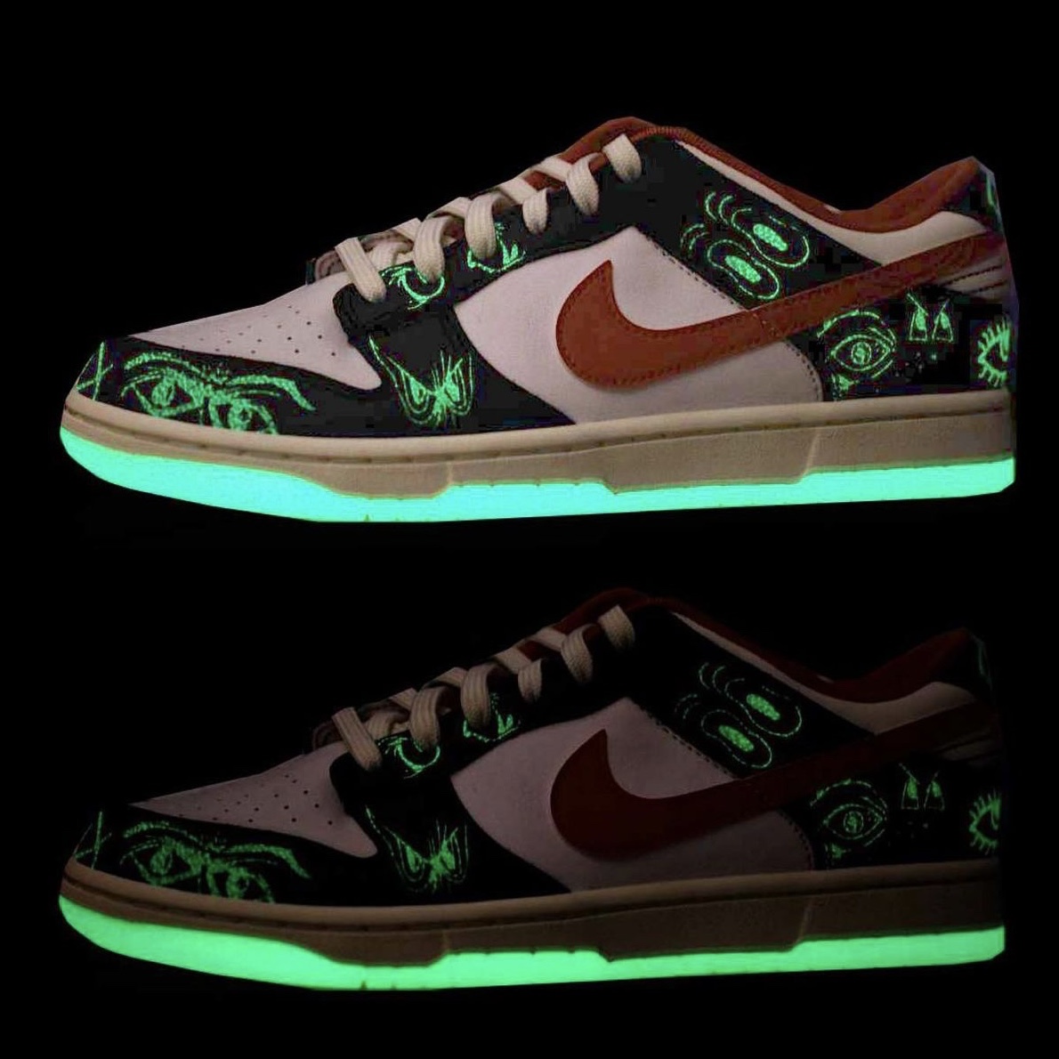 Nike Dunk Low Retro PRM Halloween 착용 스타일 - 1
