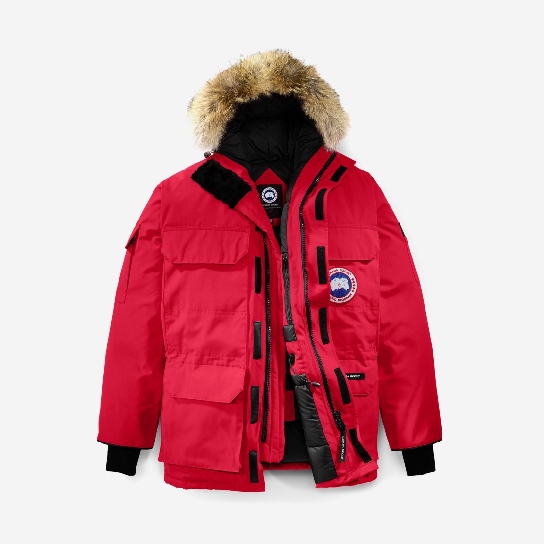 Canada Goose Expedition Parka Fusion Fit Red 상세 이미지 1