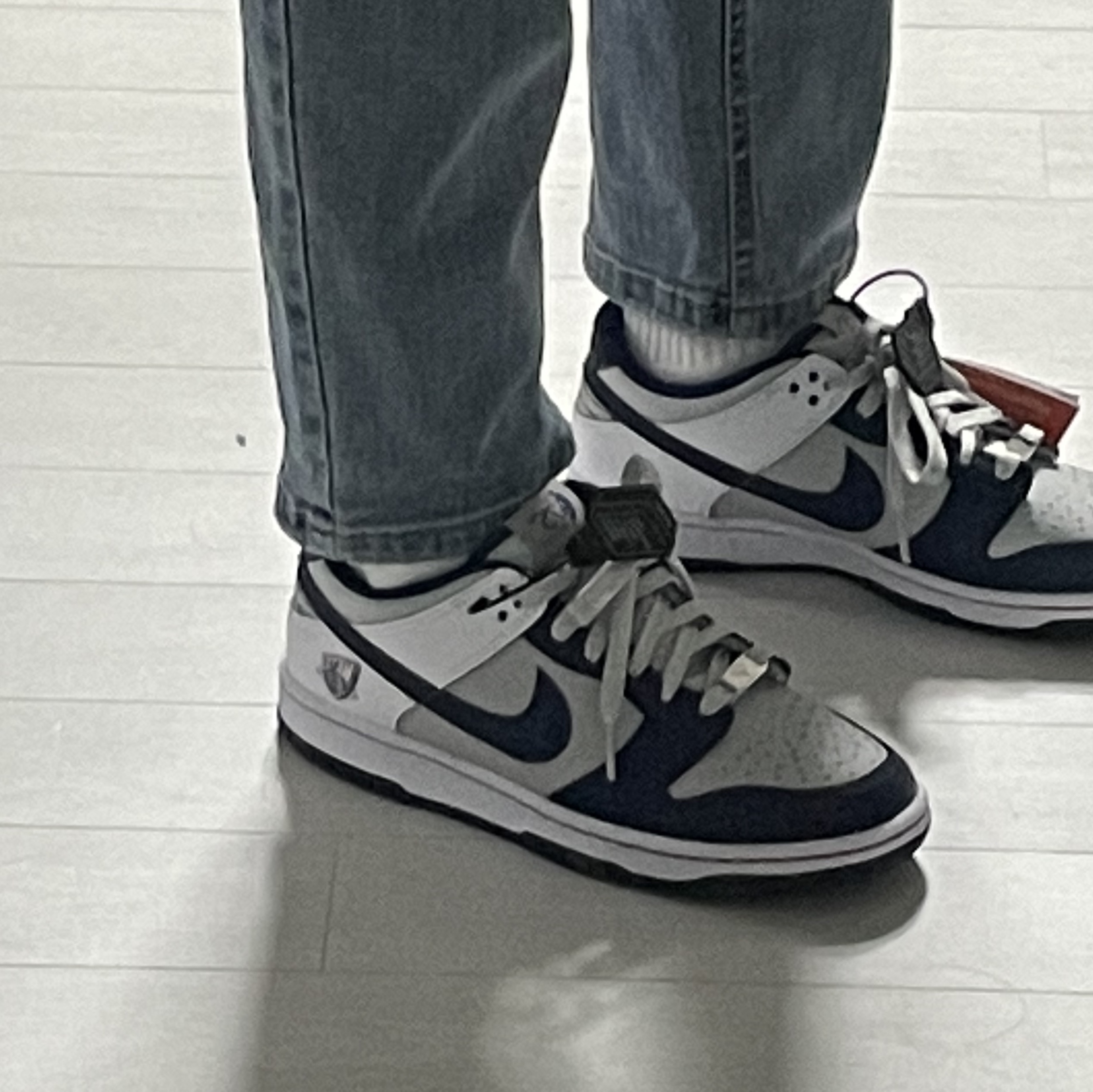 (GS) Nike x NBA Dunk Low Nets 착용 스타일 - 2