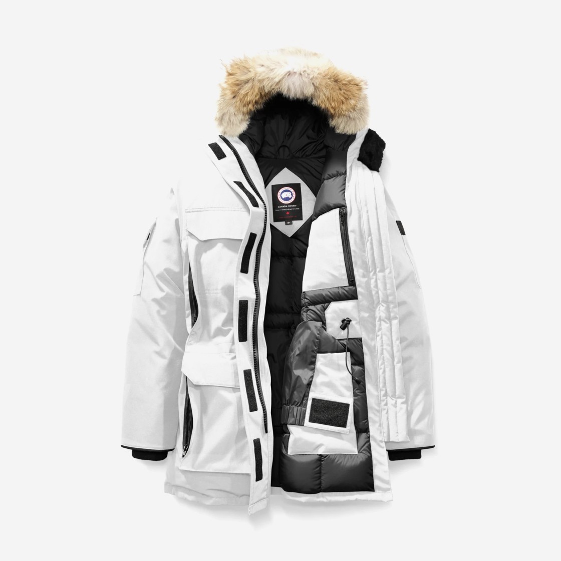 (W) Canada Goose Expedition Parka White 상세 이미지 1