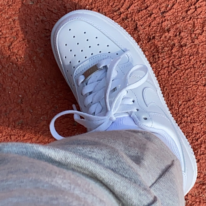 (W) Nike Air Force 1 '07 Low White 착용 스타일