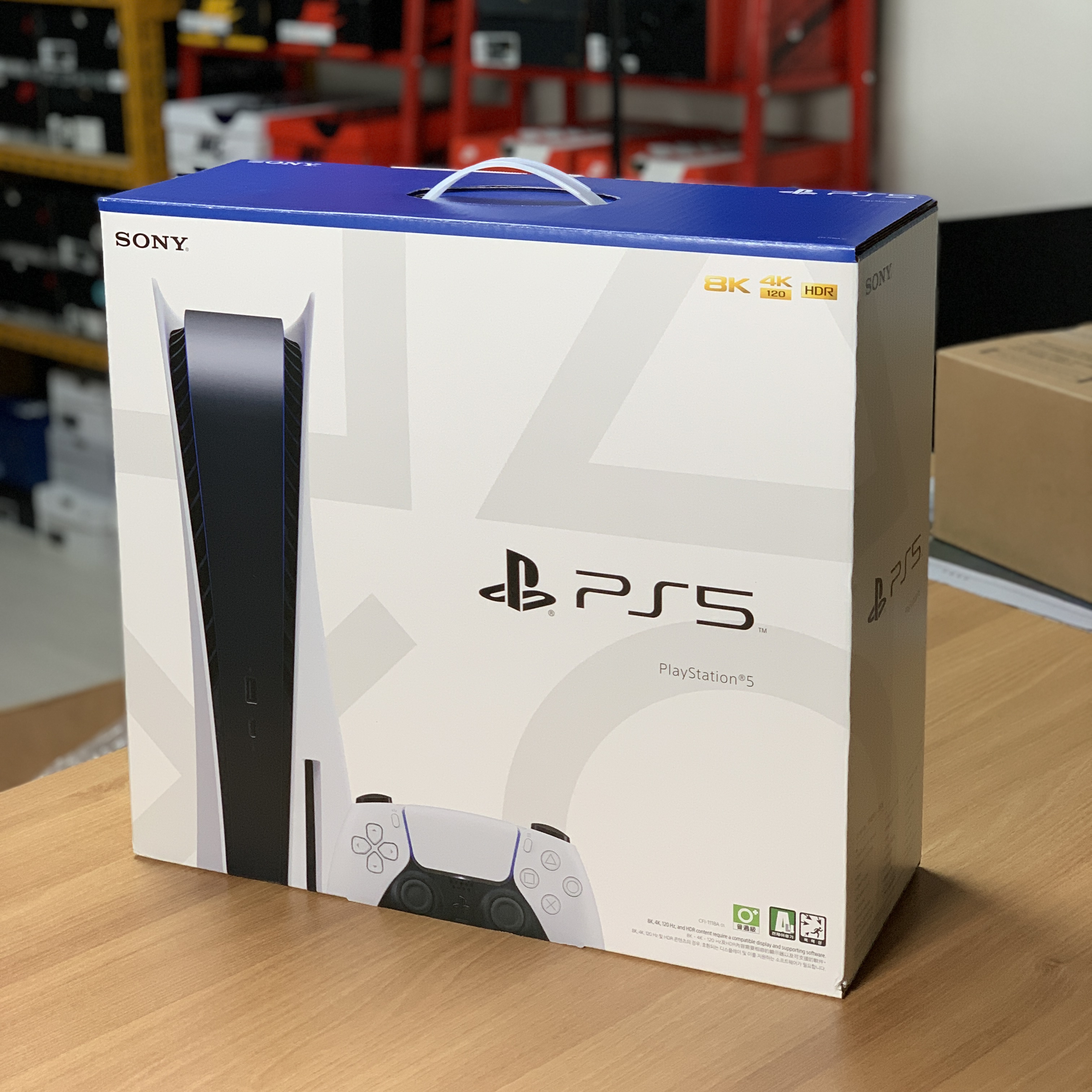 Playstation 5 Blu-ray Edition (SIEK 220V) 착용 스타일 - 1