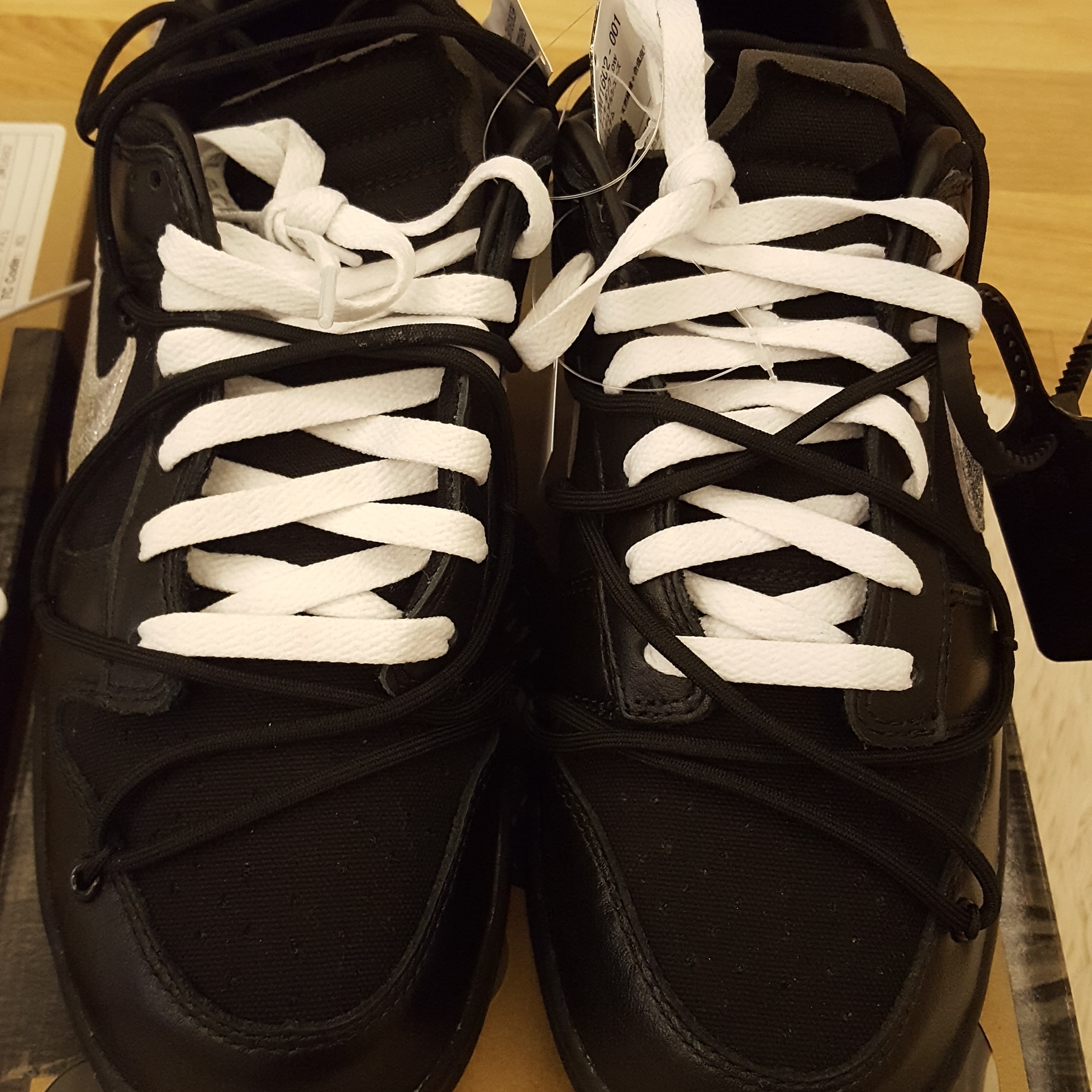 Nike x Off-White Dunk Low The 50 - Lot 1, Nike x Off-White Dunk Low The 50 - Lot 50 착용 스타일 - 3