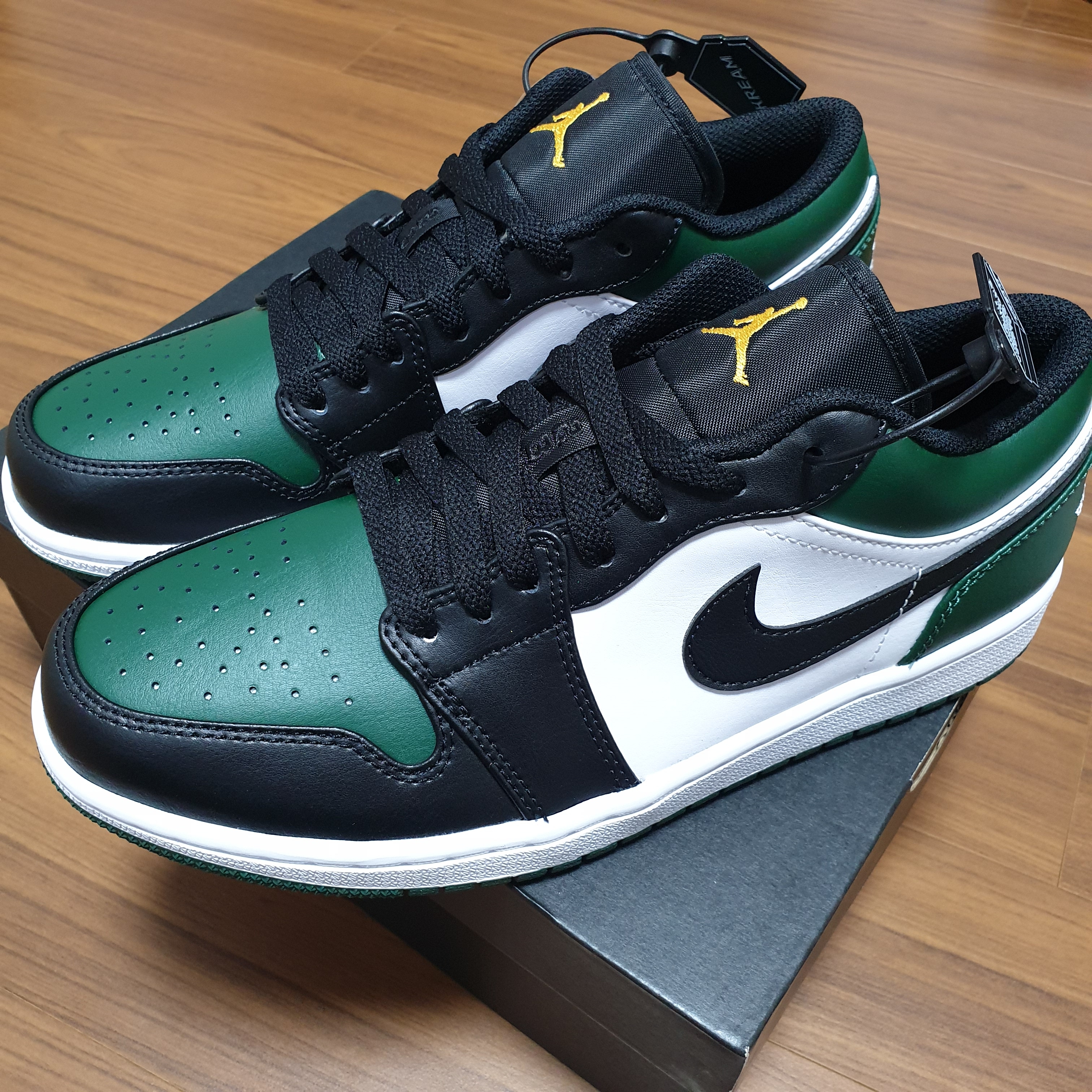 Jordan 1 Low Green Toe 착용 스타일