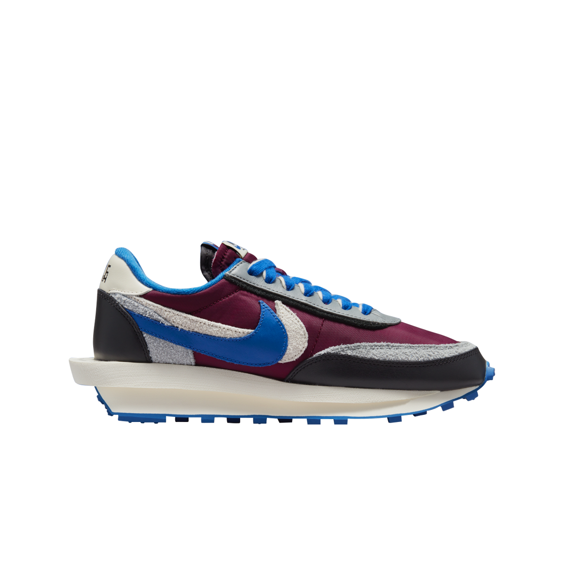 나이키 x 사카이 x 언더커버 LD와플 나이트 마룬 팀 로얄(Nike x Sacai x Undercover LDWaffle Night Maroon Team Royal)