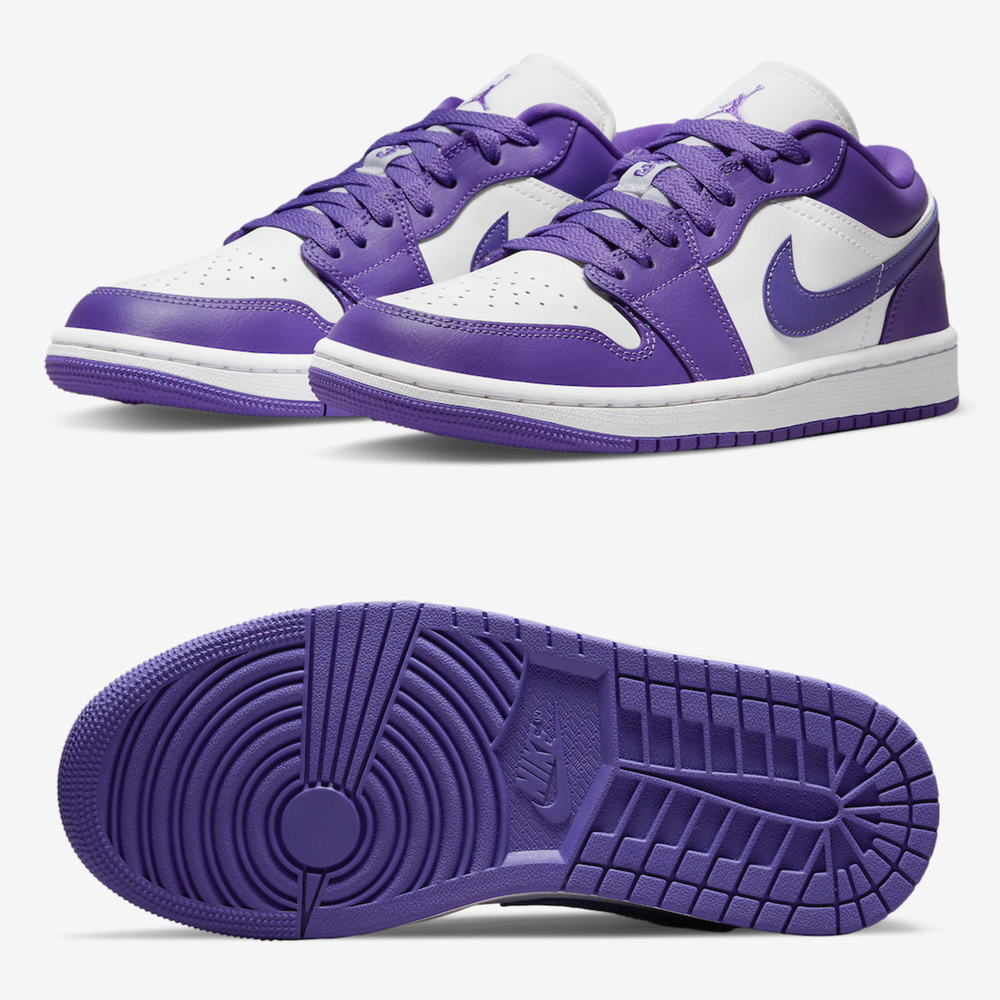 (W) Jordan 1 Low Psychic Purple 착용 스타일 - 2