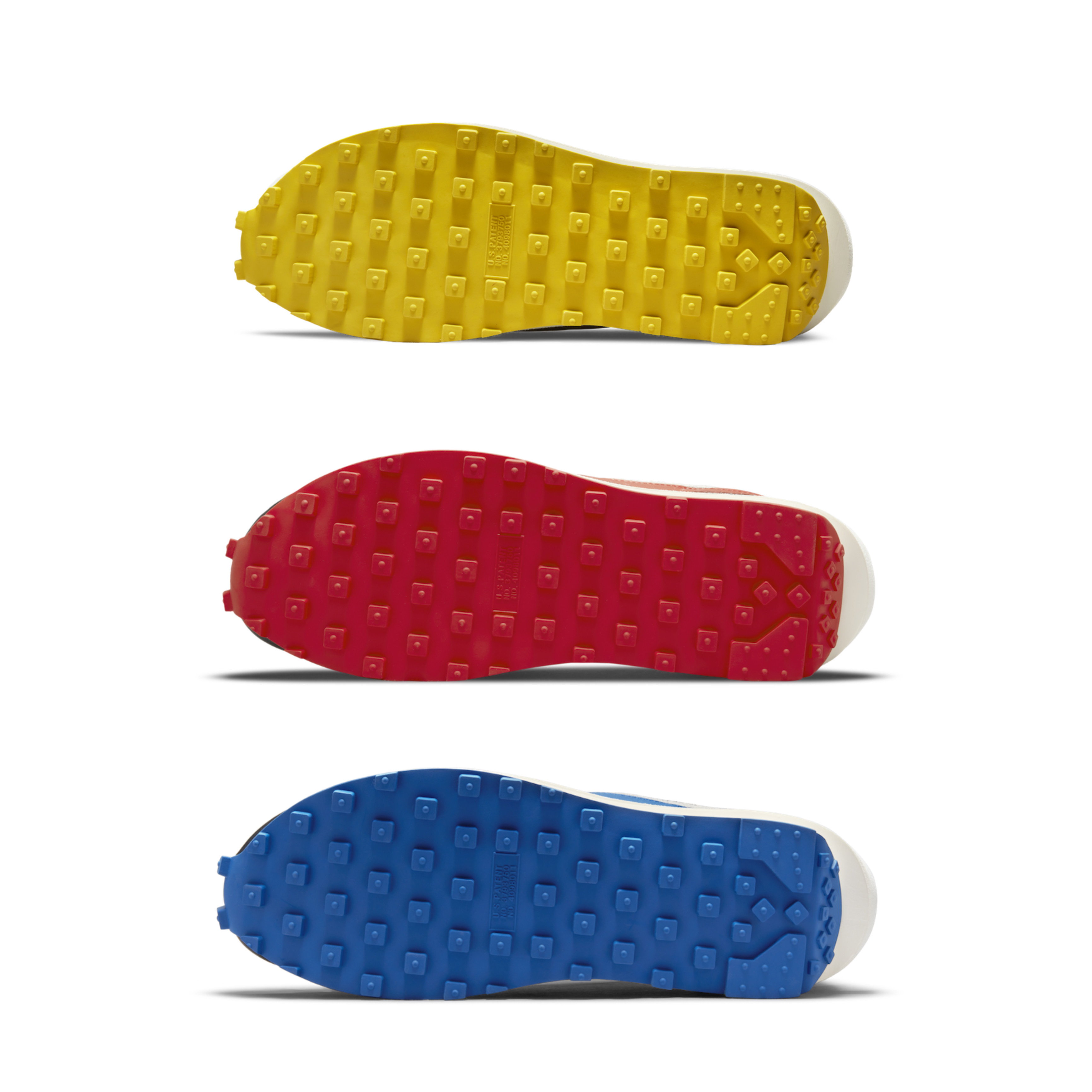 Nike x Sacai x Undercover LDWaffle Black Bright Citron, Nike x Sacai x Undercover LDWaffle Night Maroon Team Royal 착용 스타일 - 4