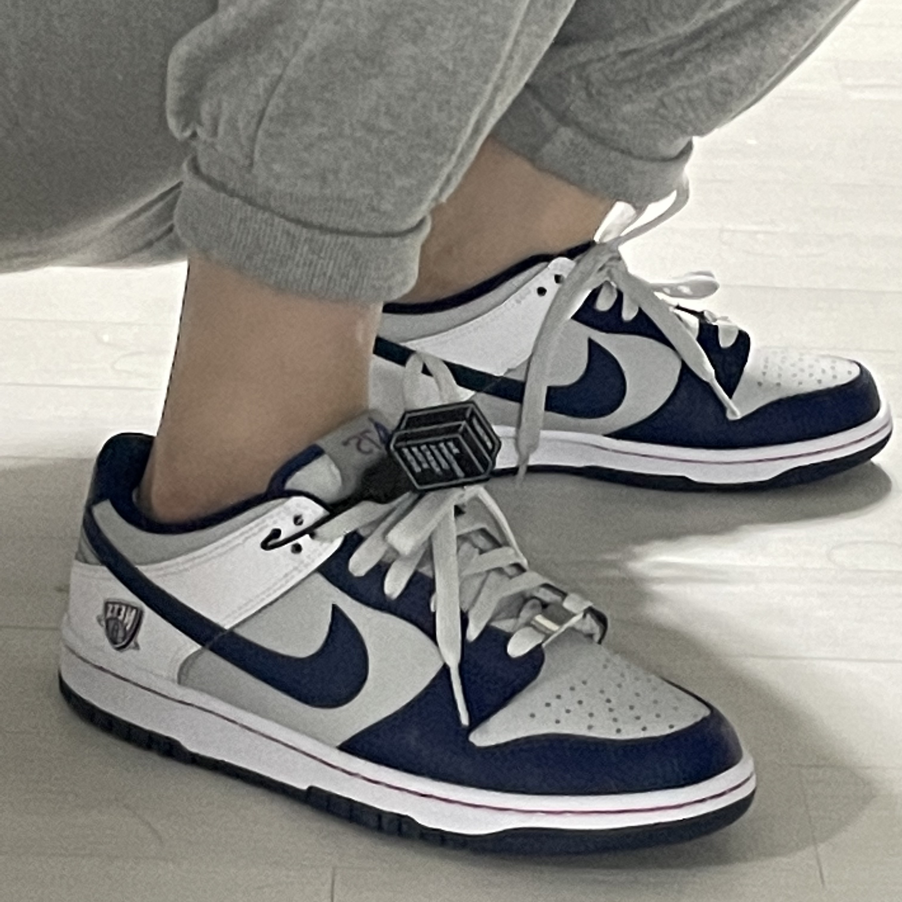 (GS) Nike x NBA Dunk Low Nets 착용 스타일 - 1