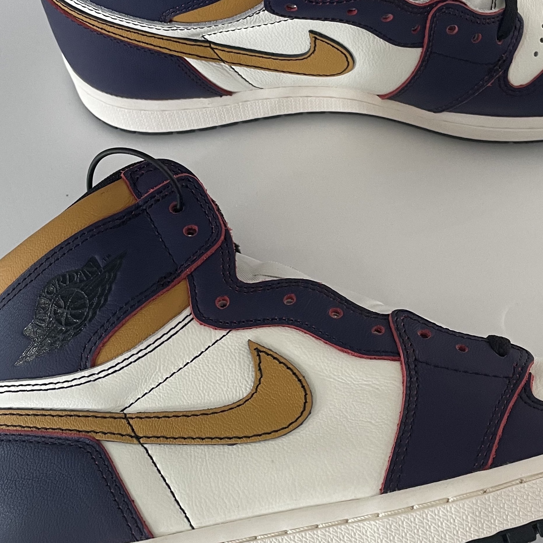 Jordan 1 Retro High OG Defiant SB LA to Chicago 착용 스타일 - 1