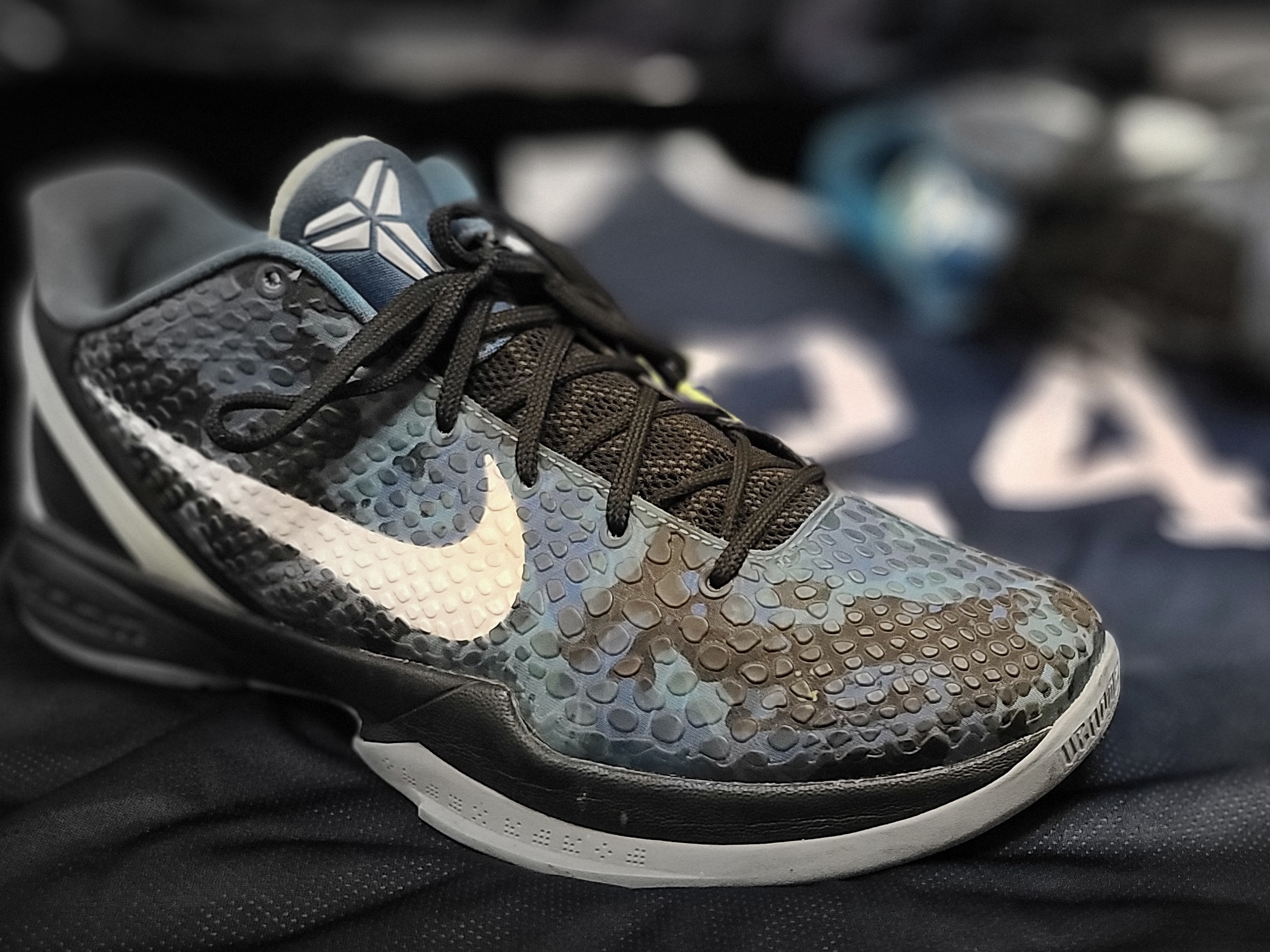 Nike Kobe 5 Protro Zebra PE, Nike Zoom Kobe 5 Rice Away 착용 스타일 - 1
