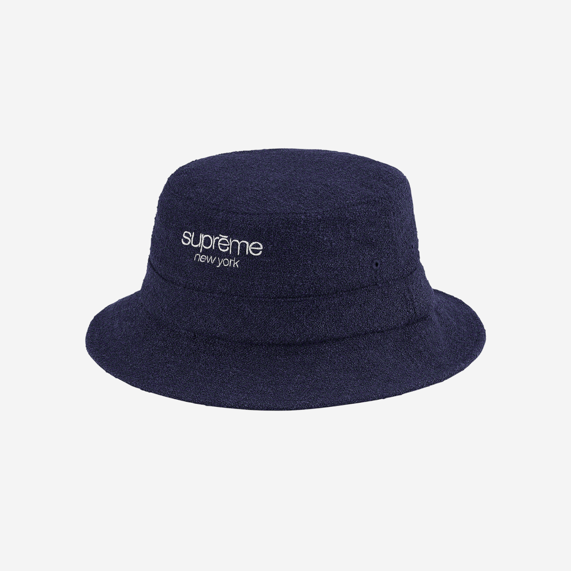 슈프림 클래식 로고 테리 크러셔 네이비 - 21SS | Supreme | KREAM