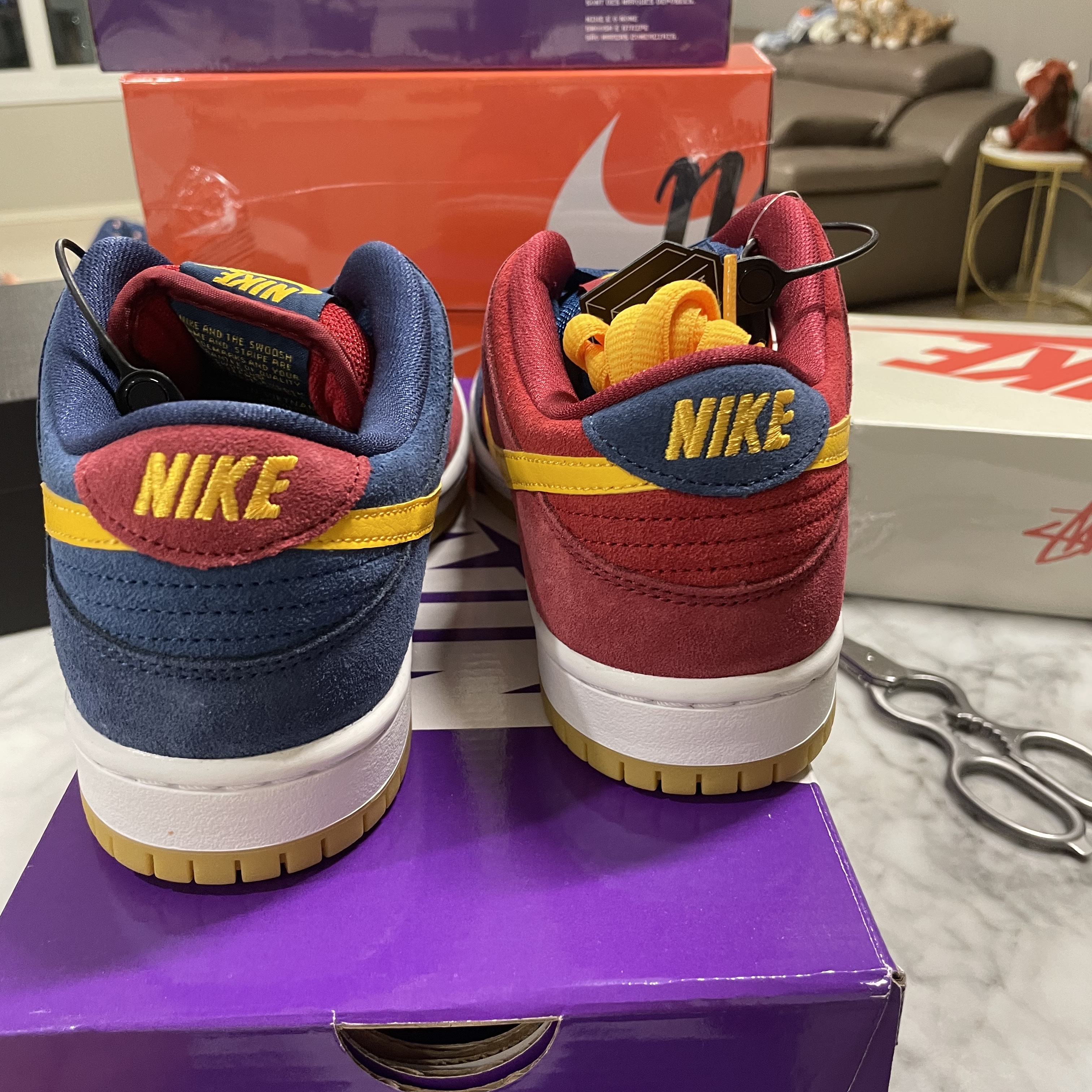 Nike SB Dunk Low Pro Premium Barcelona 착용 스타일 - 1