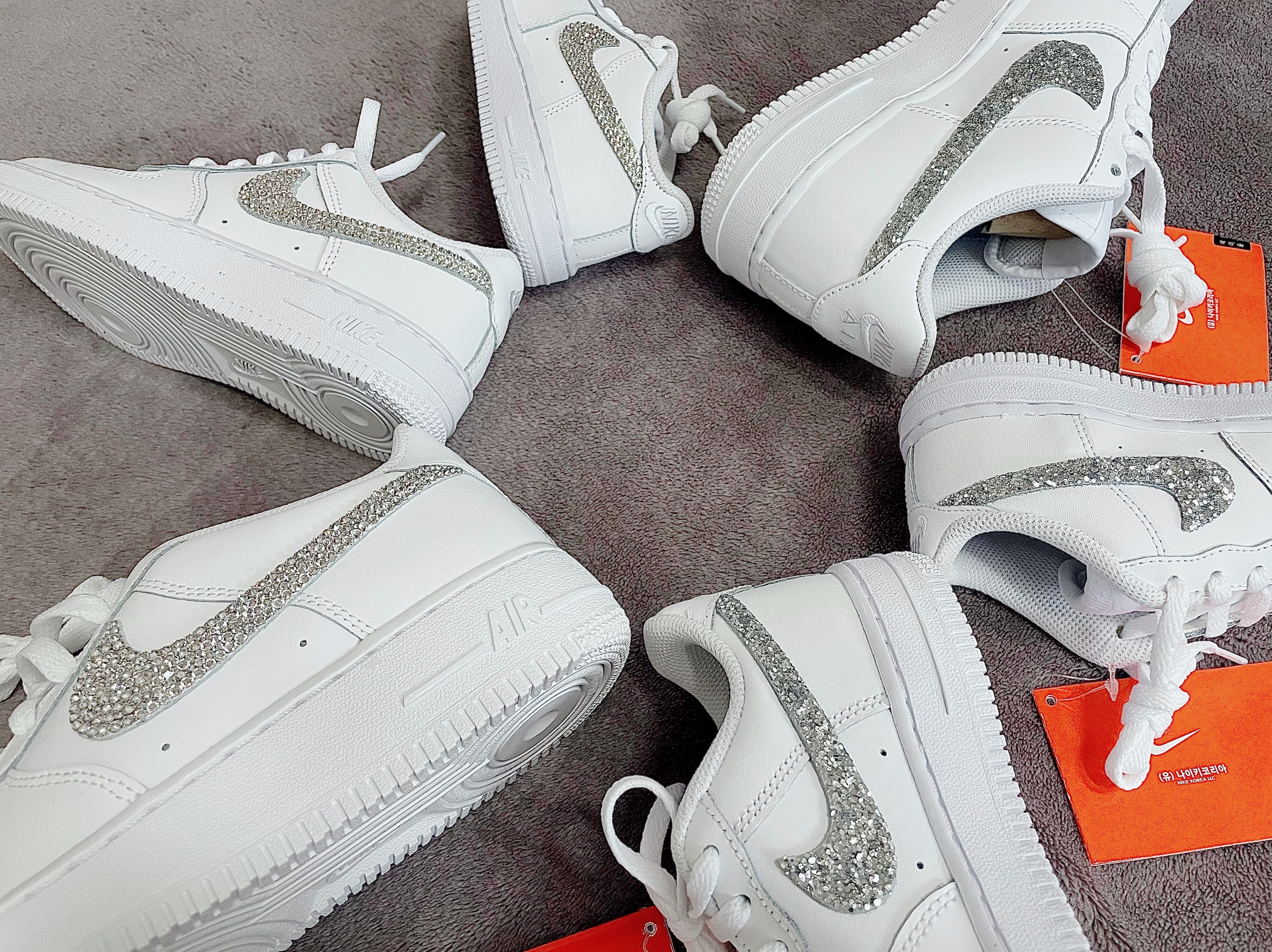 (W) Nike Air Force 1 '07 Low White 착용 스타일 - 2