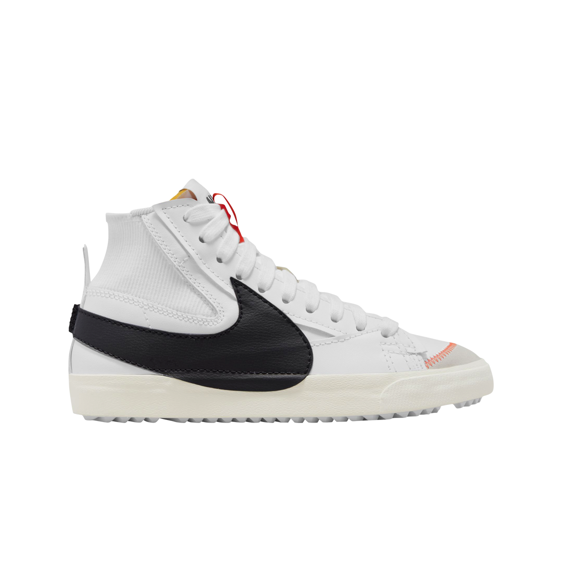 나이키 블레이저 미드 '77 점보 화이트 앤 블랙(Nike Blazer Mid '77 Jumbo White and Black)