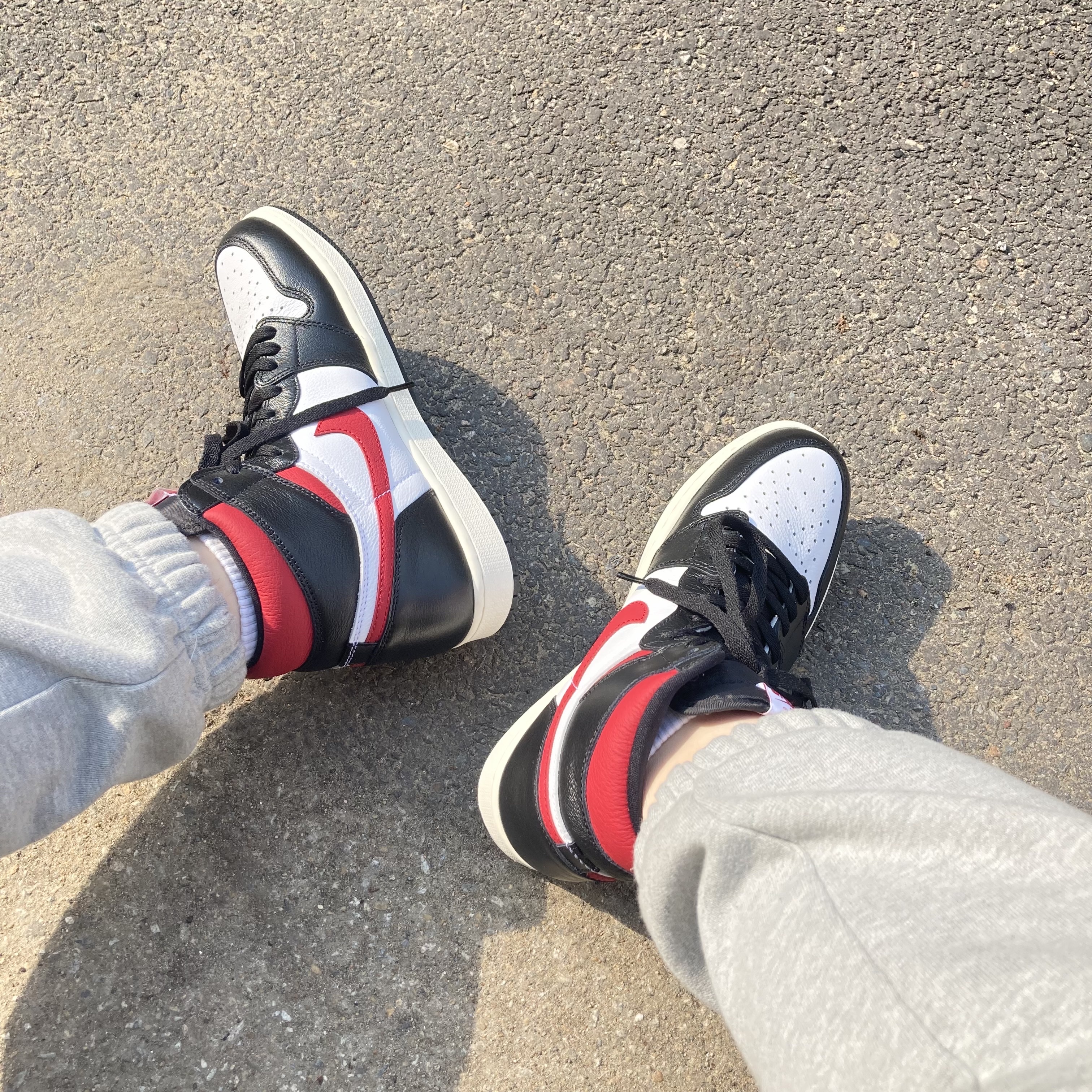 Jordan 1 Retro High OG Gym Red 착용 스타일 - 2