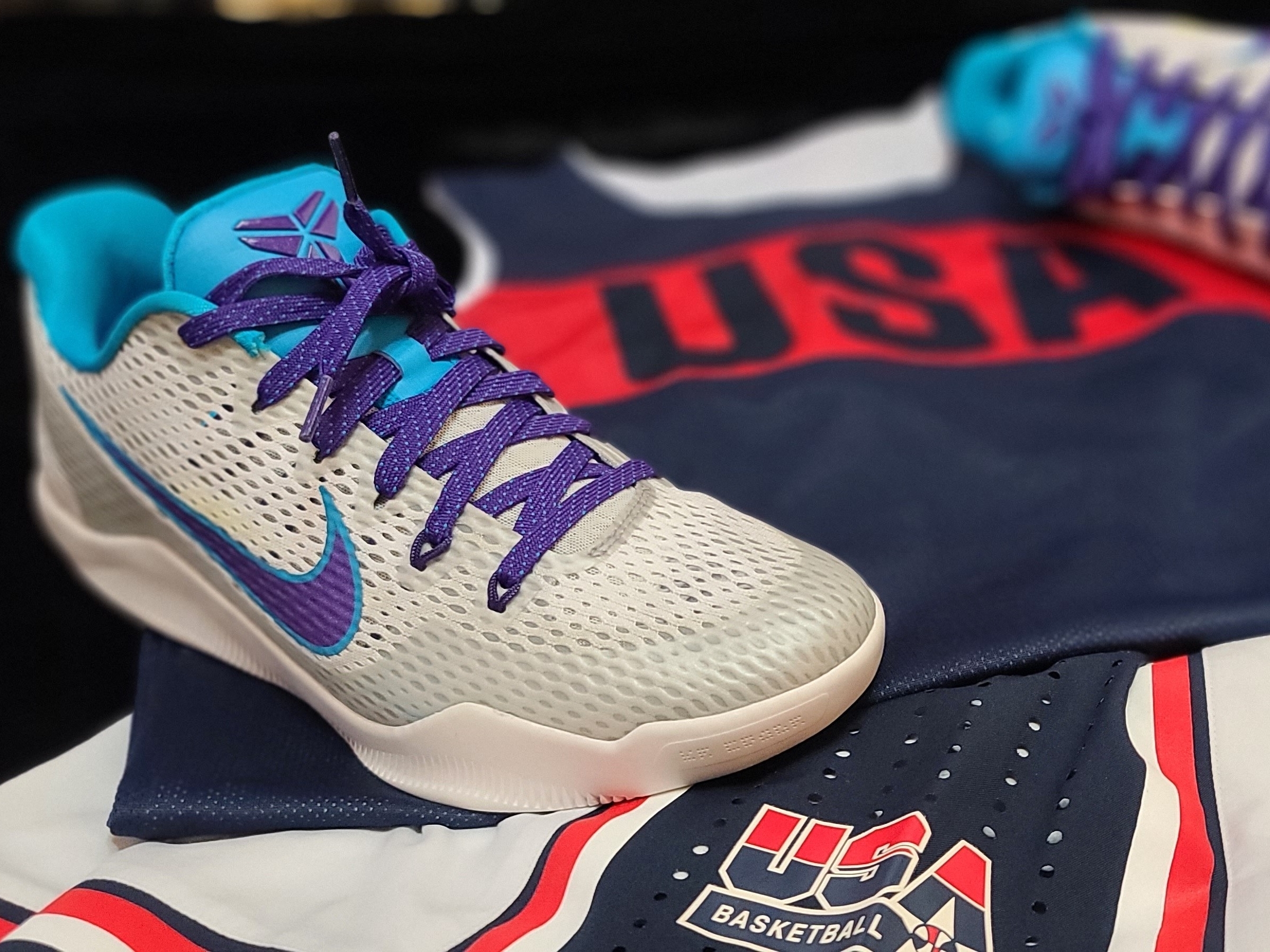 Nike Kobe 11 Low Draft Day, Nike Kobe 5 Protro Chaos 착용 스타일 - 1