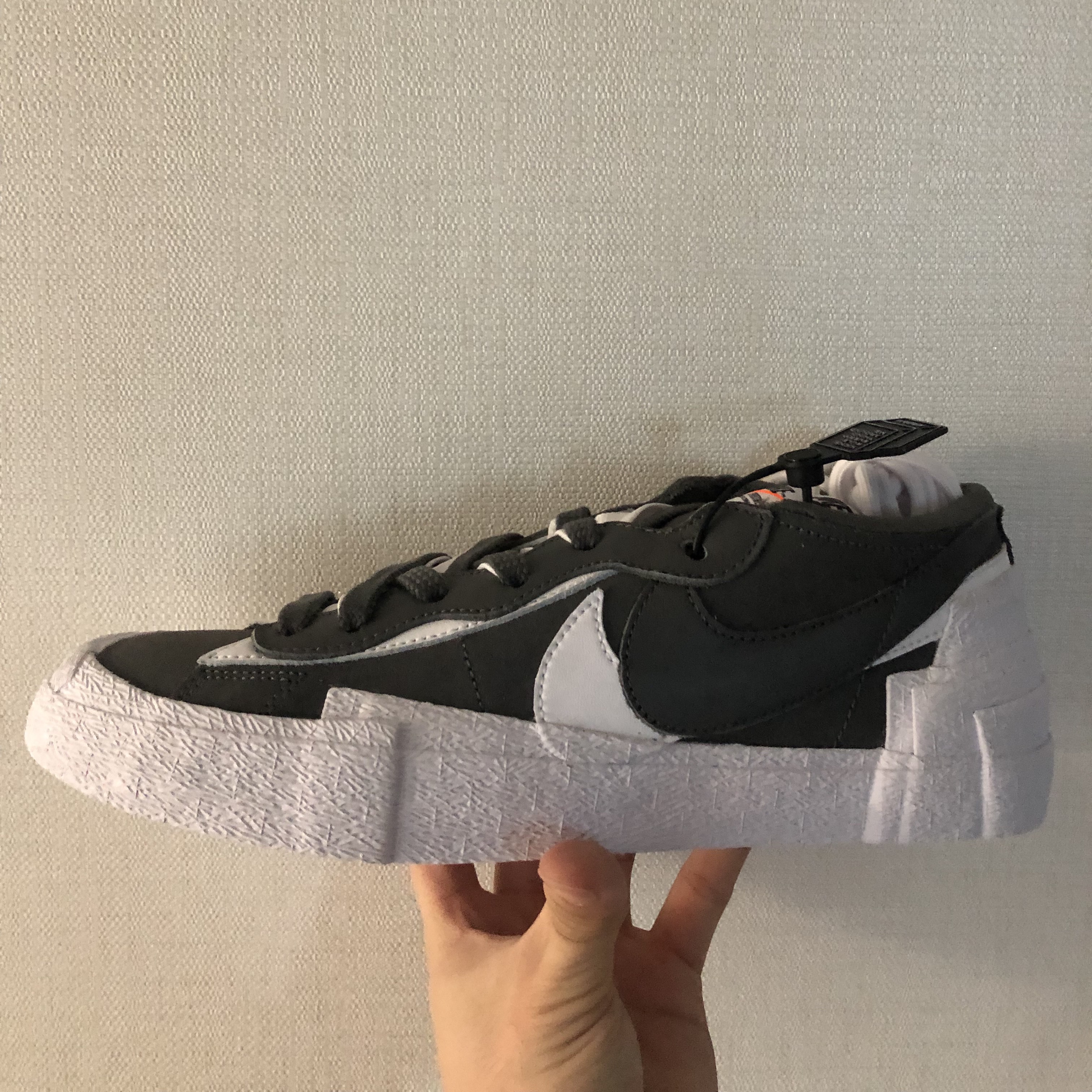 Nike x Sacai Blazer Low Iron Grey 착용 스타일