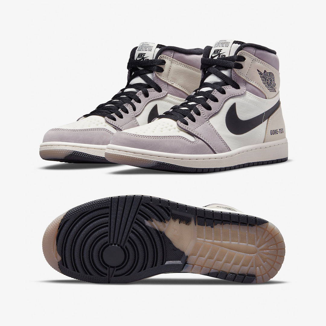 Jordan 1 Element Gore-Tex Particle Grey, Jordan 1 Element Gore-Tex Sail 착용 스타일 - 2
