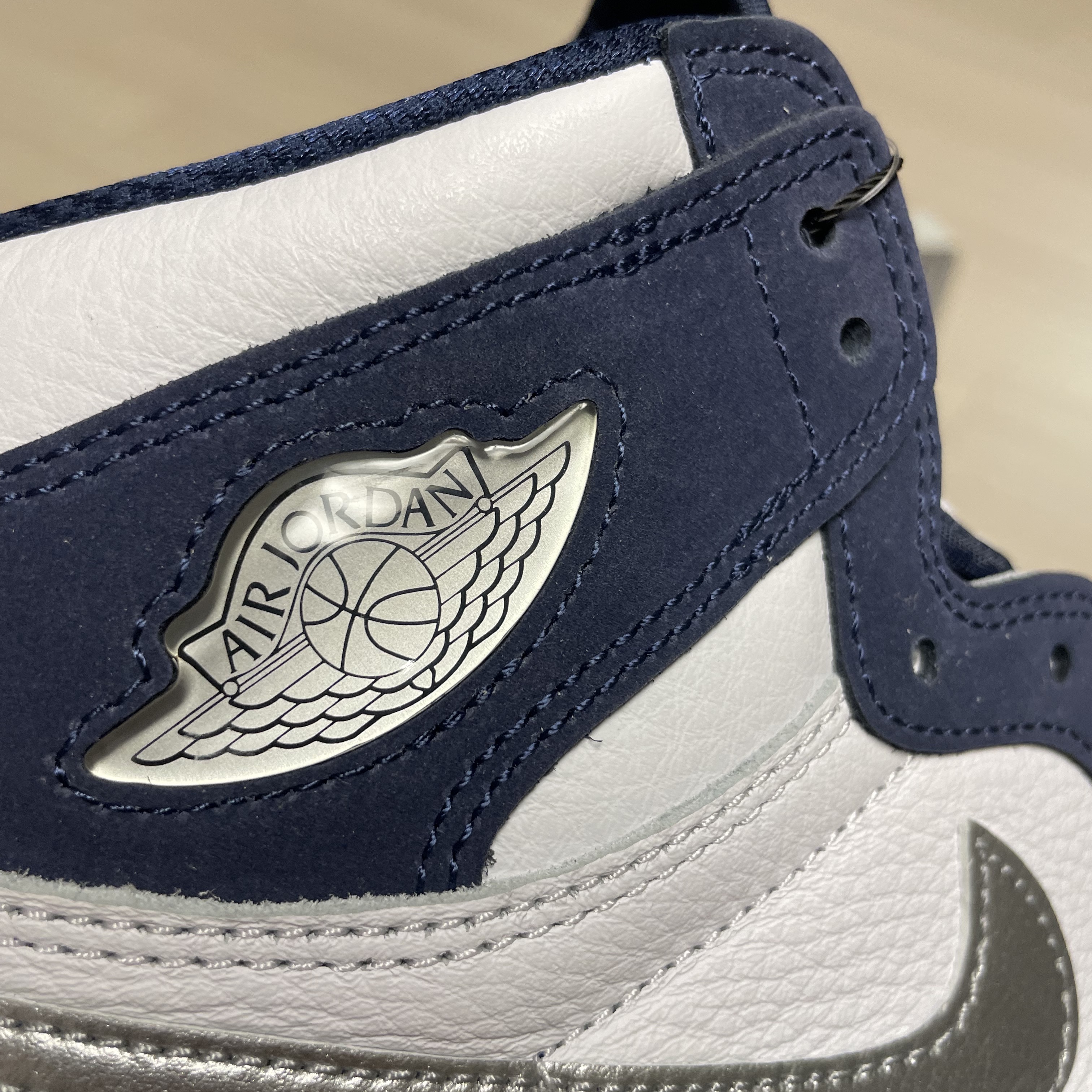 Jordan 1 Retro High OG CO.JP Midnight Navy 착용 스타일 - 2