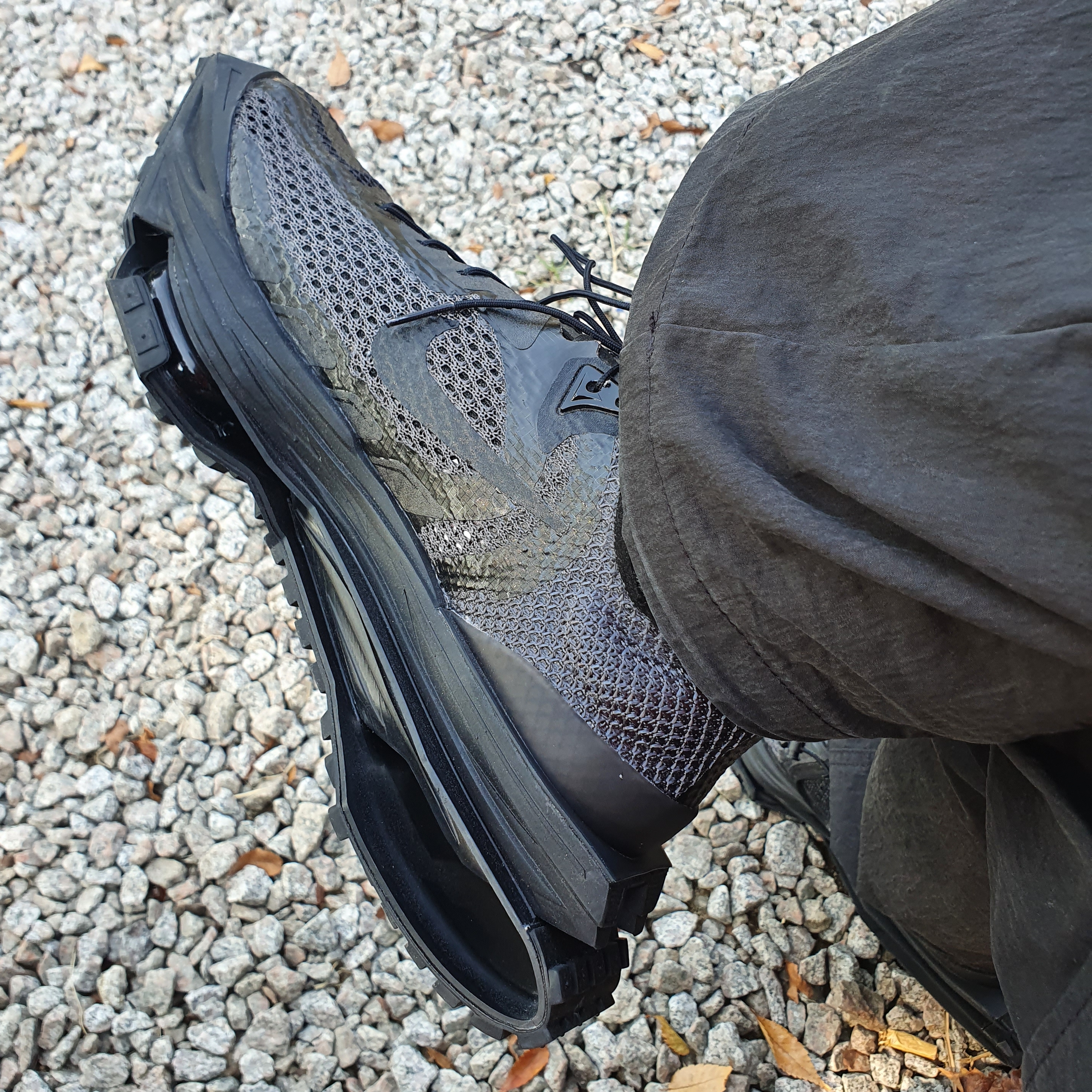 Nike x Matthew M Williams Zoom 004 Triple Black 착용 스타일