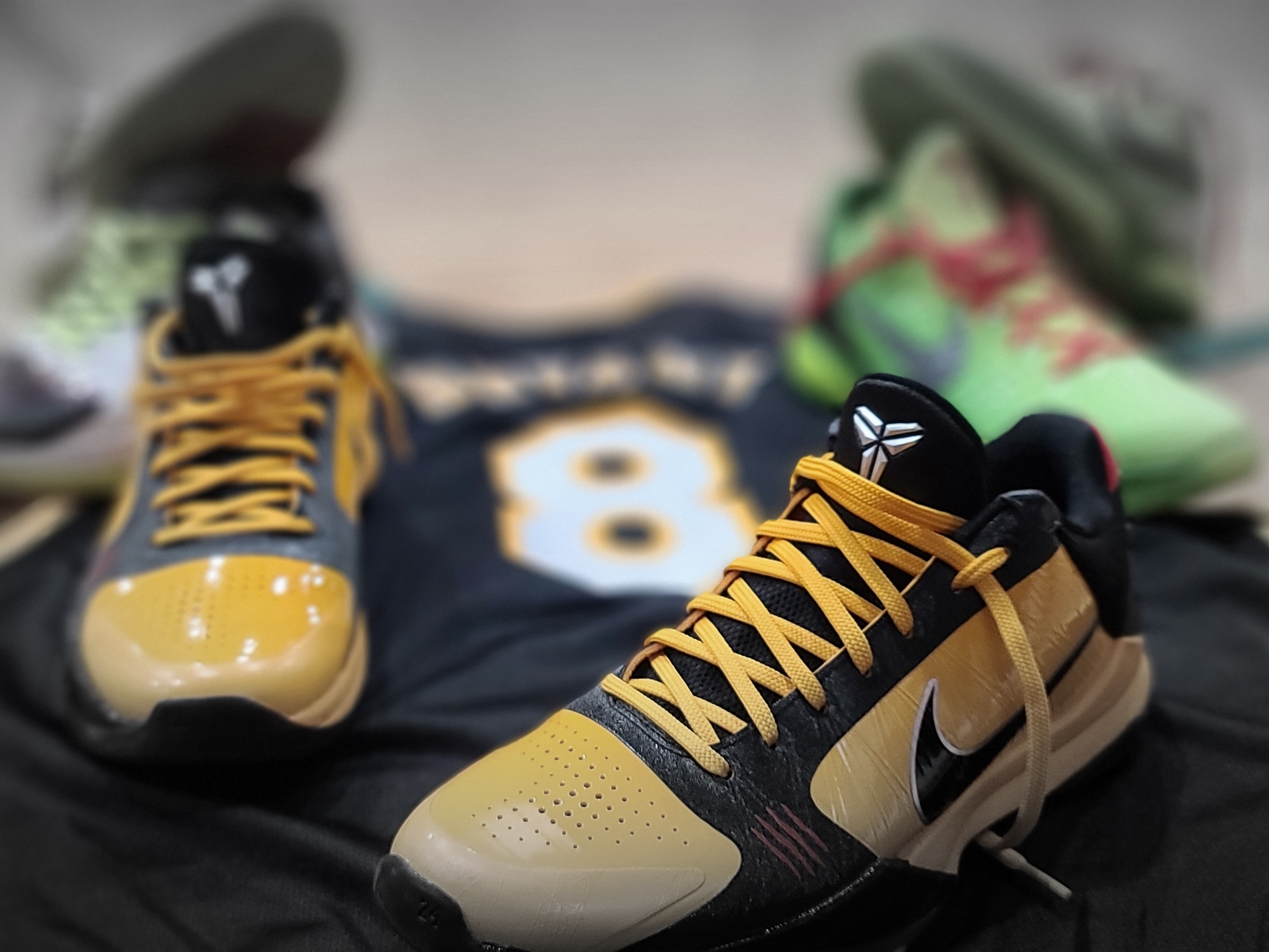 Nike Air Zoom GT Cut Bright Crimson, Nike Kobe 5 Protro Bruce Lee 착용 스타일 - 3