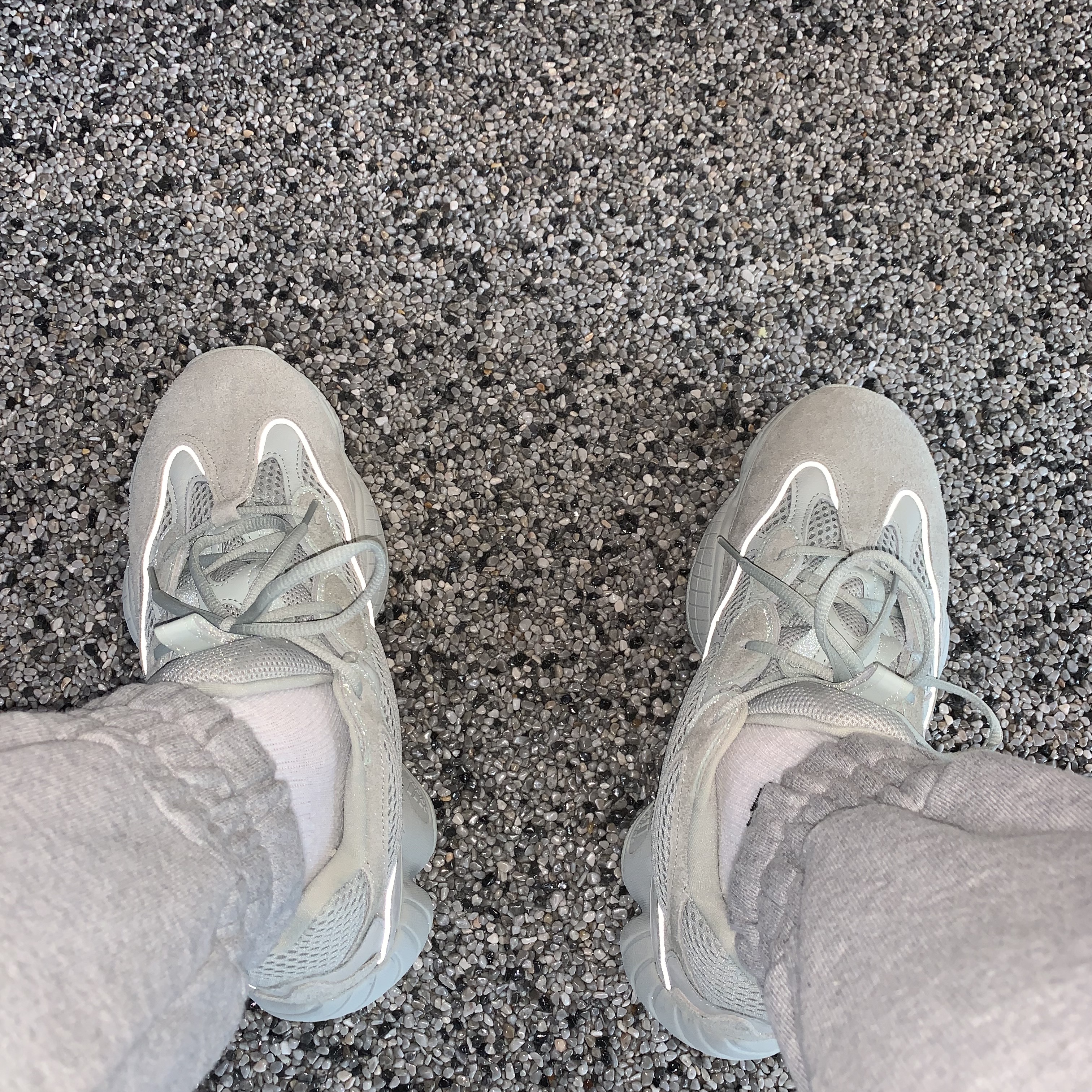 Adidas Yeezy 500 Salt 착용 스타일