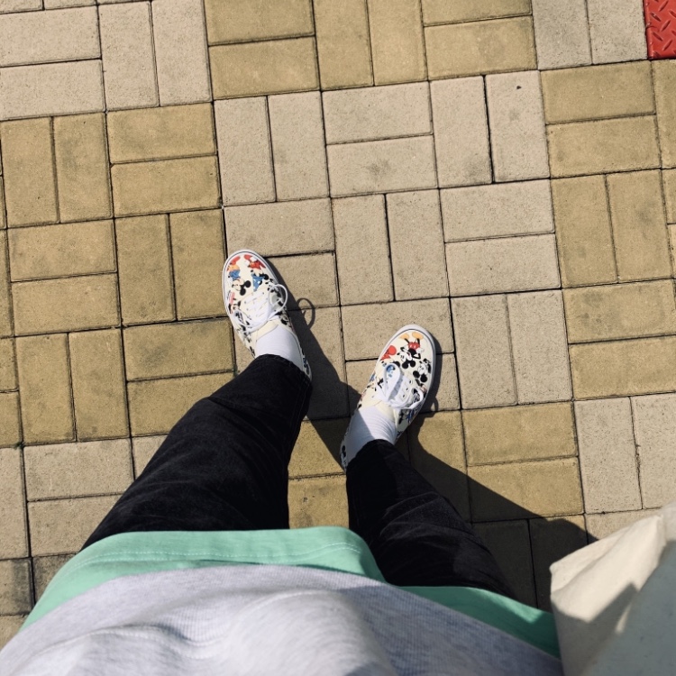 Vans x Disney Ultrarange Rapidweld Mickey Mouse 착용 스타일