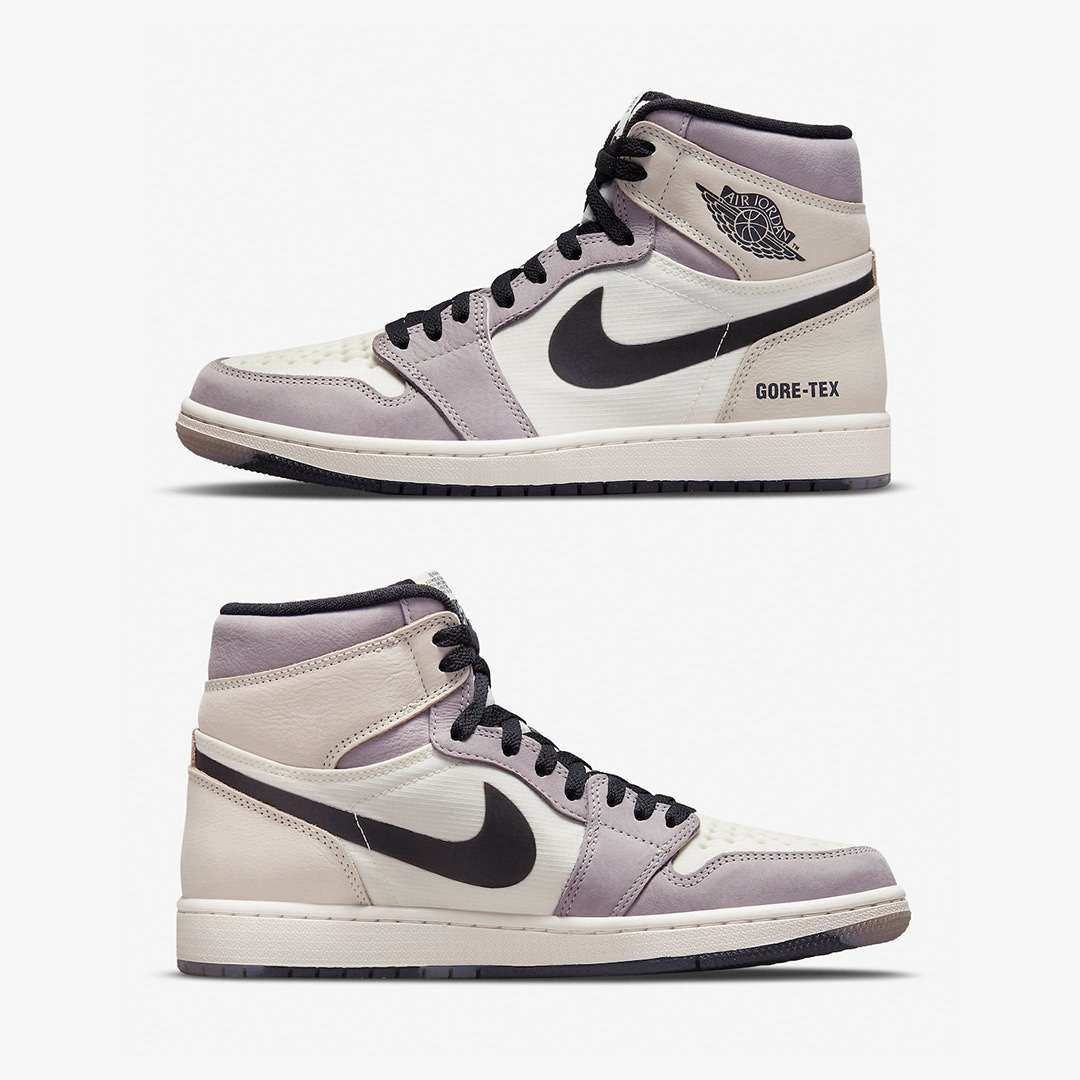Jordan 1 Element Gore-Tex Particle Grey, Jordan 1 Element Gore-Tex Sail 착용 스타일 - 3