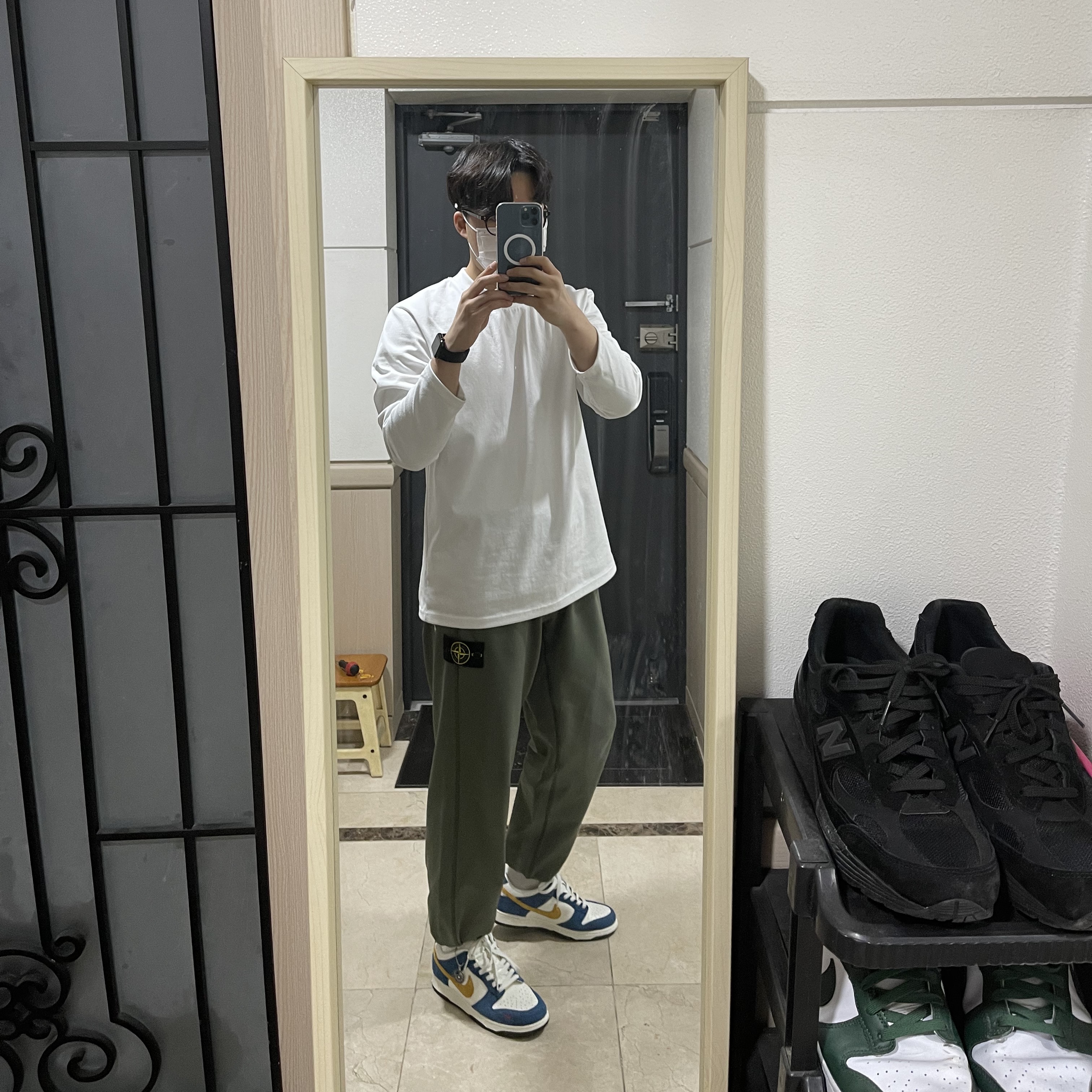 Nike x Kasina Dunk Low 80's Bus 착용 스타일 - 4