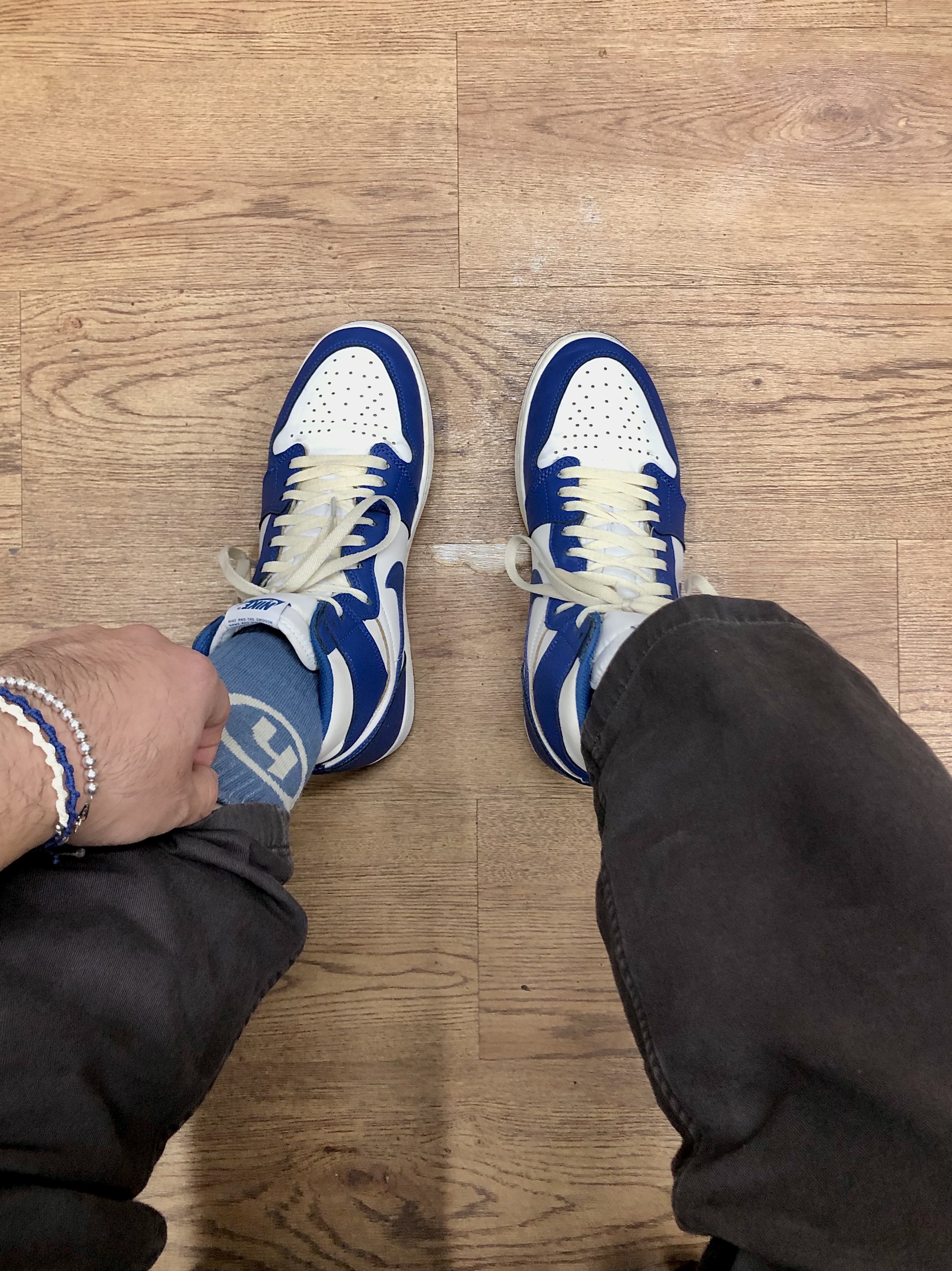 Jordan 1 Retro Storm Blue 착용 스타일