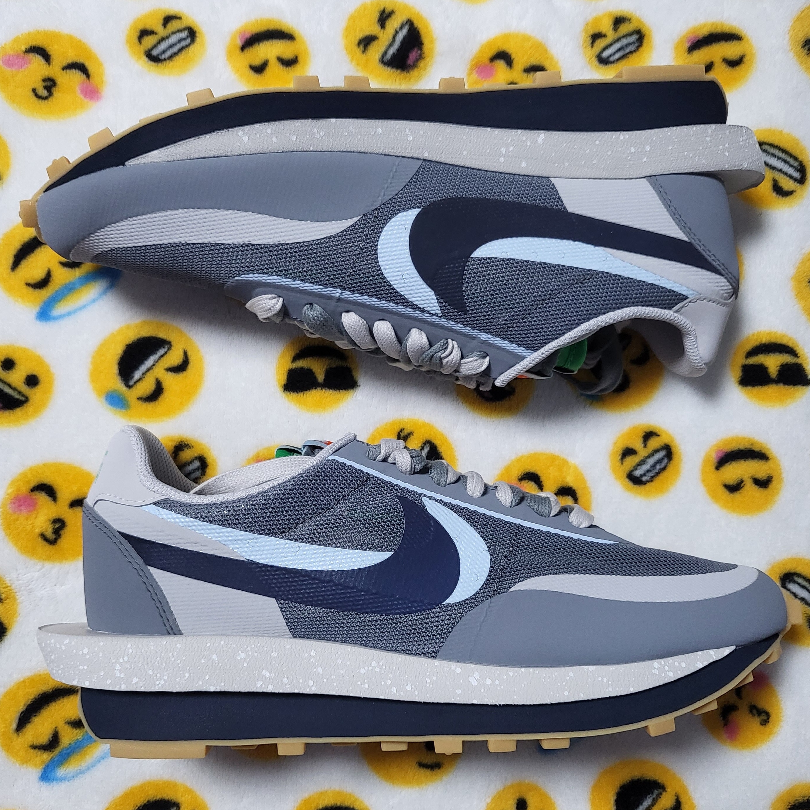 Nike x Sacai x Clot LDWaffle Cool Grey 착용 스타일