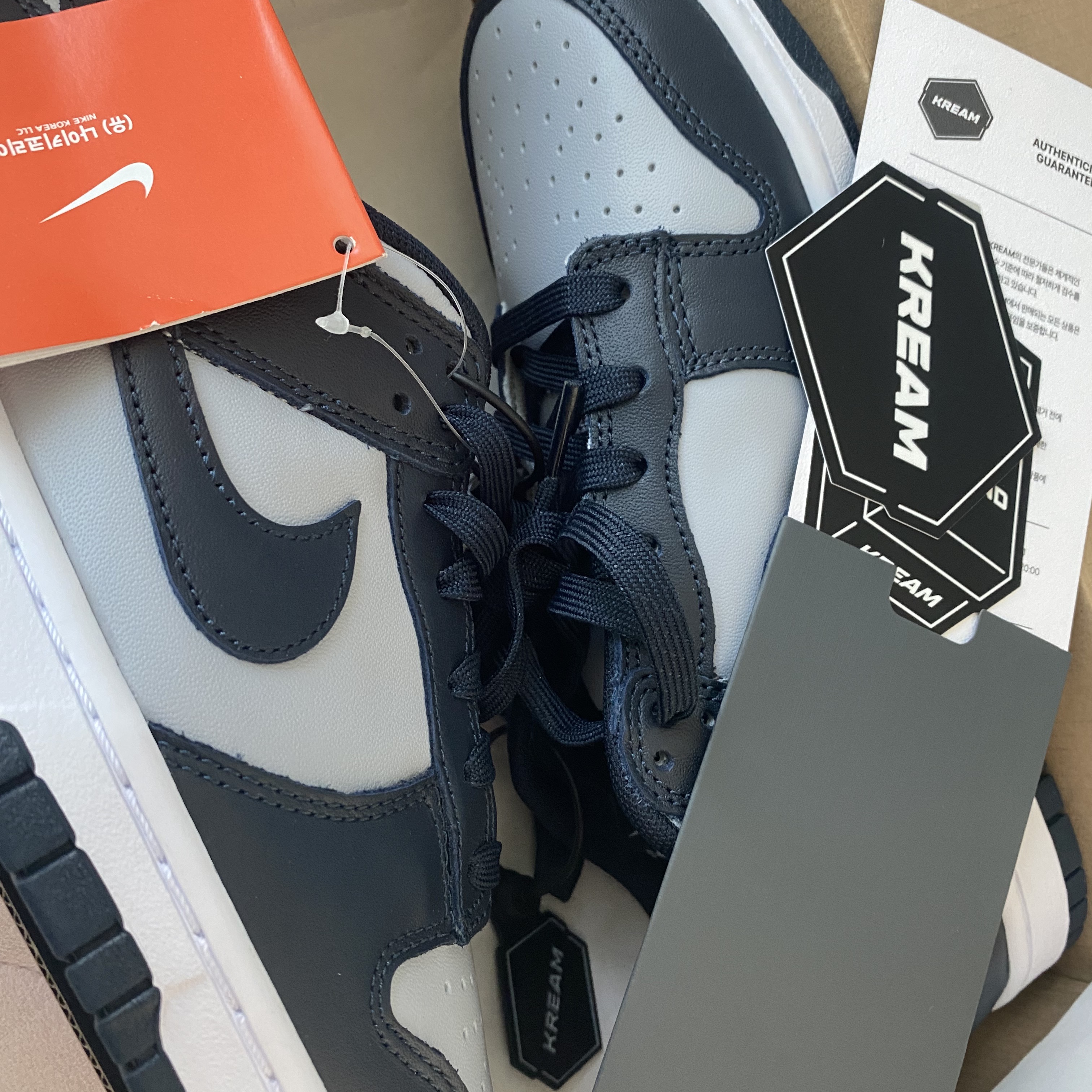 Nike Dunk Low Retro Championship Grey 착용 스타일 - 1