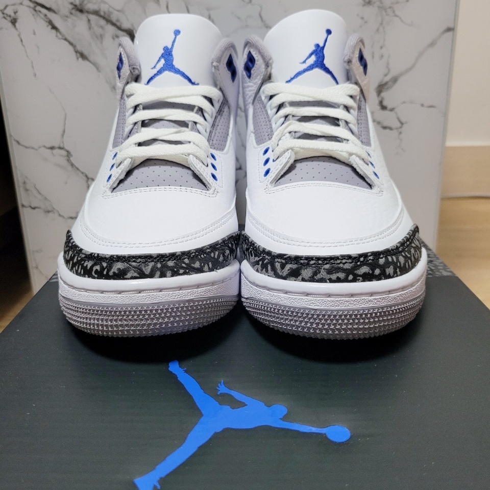 Jordan 3 Retro Racer Blue 착용 스타일 - 2