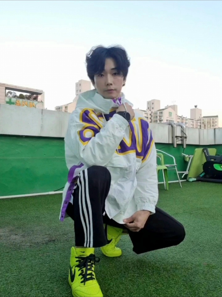 (W) Nike x Ambush NBA Collection Lakers Jacket - Asia, Nike x Ambush Dunk High Flash Lime 착용 스타일 - 1
