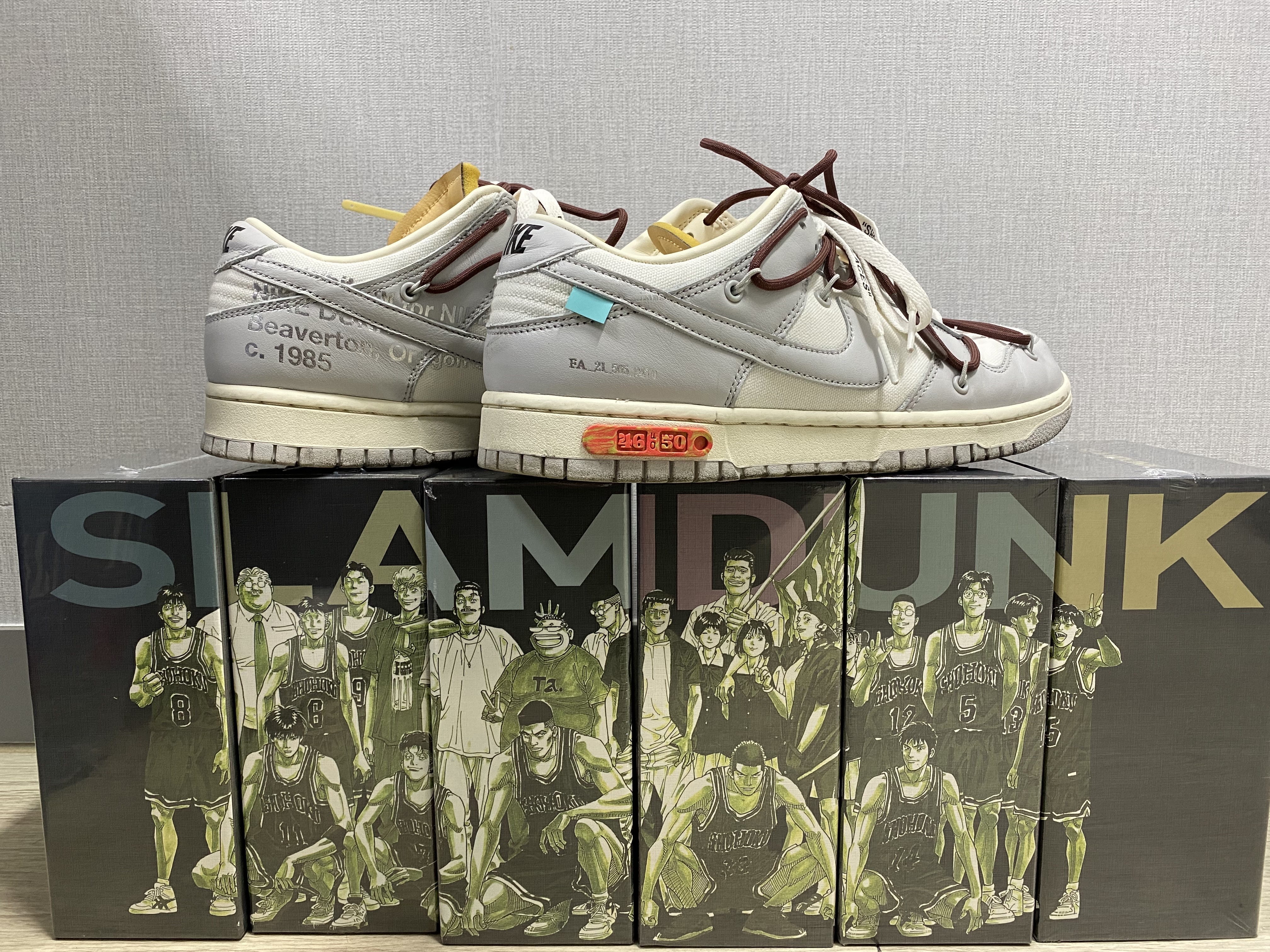 Nike x Off-White Dunk Low The 50 - Lot 46 착용 스타일