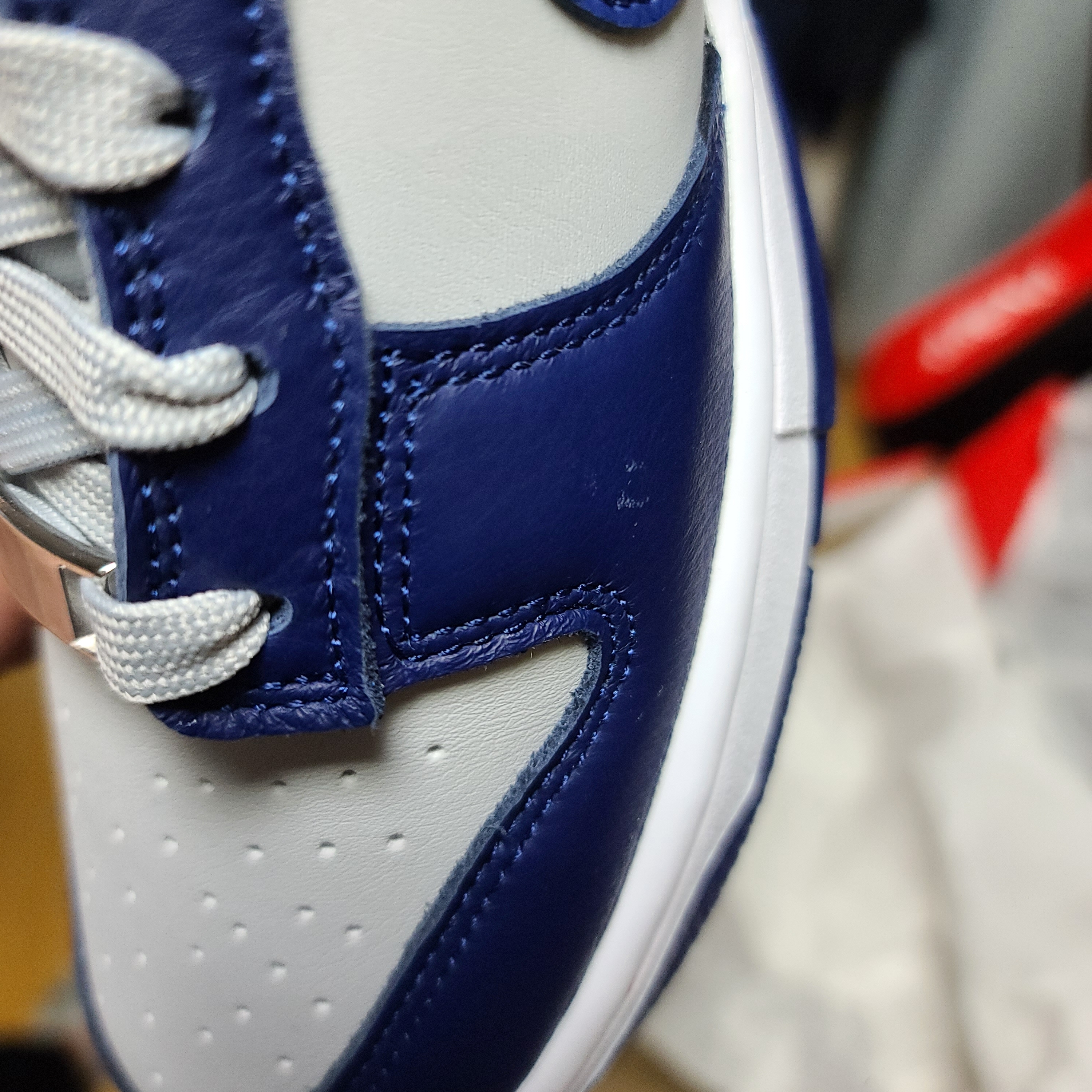 Nike x NBA Dunk Low Retro EMB Nets 착용 스타일 - 4