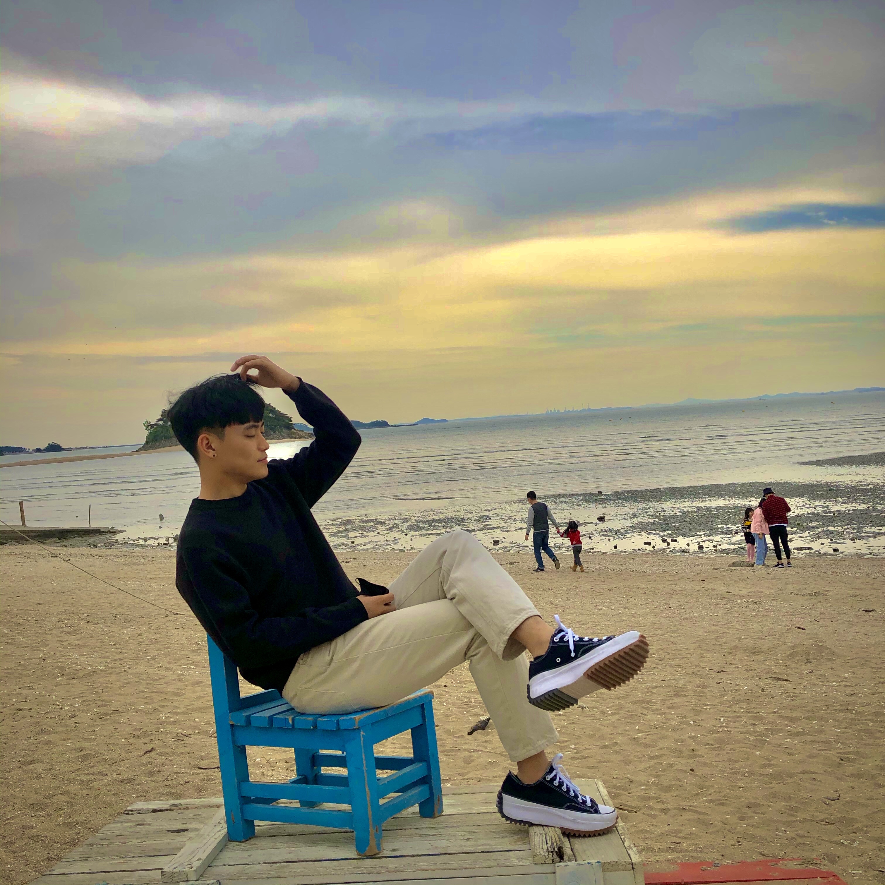 Converse Run Star Hike Low Black 착용 스타일