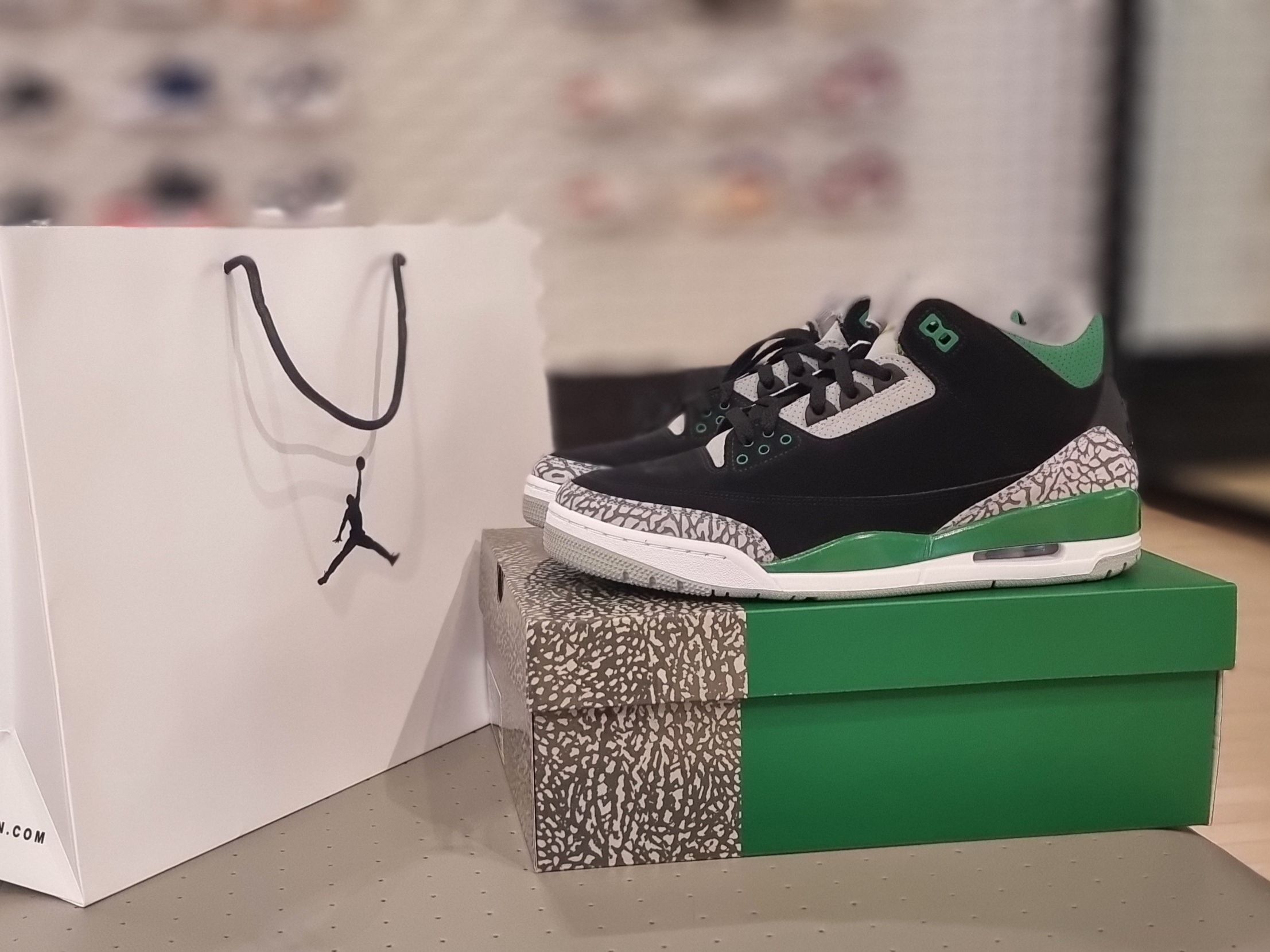 Jordan 3 Retro Pine Green 착용 스타일