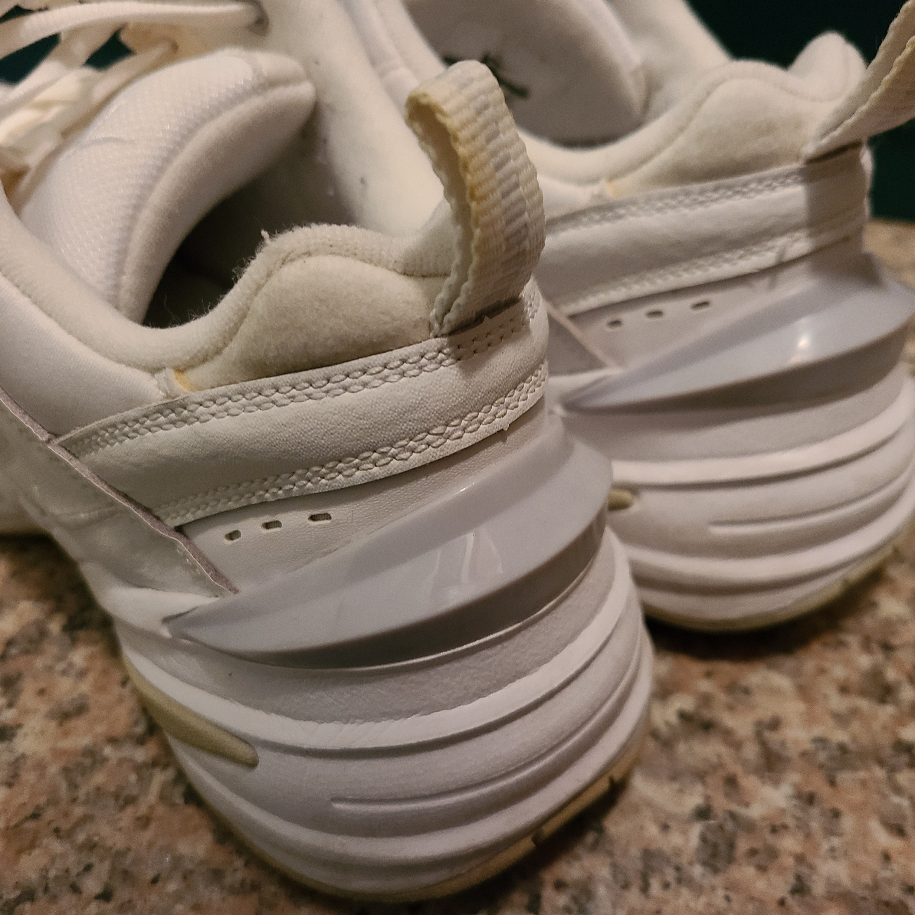 Nike M2K Tekno White Pure Platinum 착용 스타일 - 4