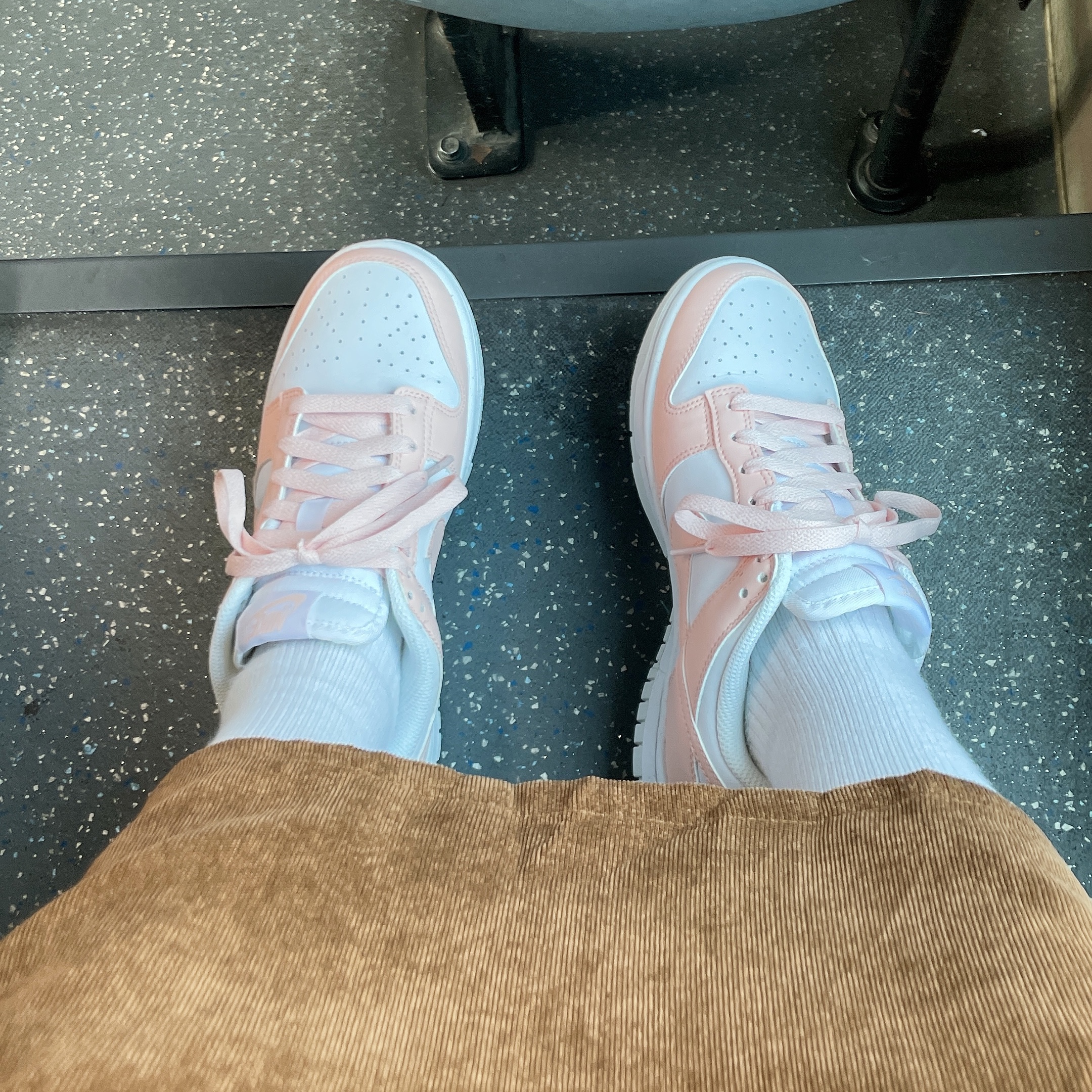 (W) Nike Dunk Low Next Nature Pale Coral 착용 스타일