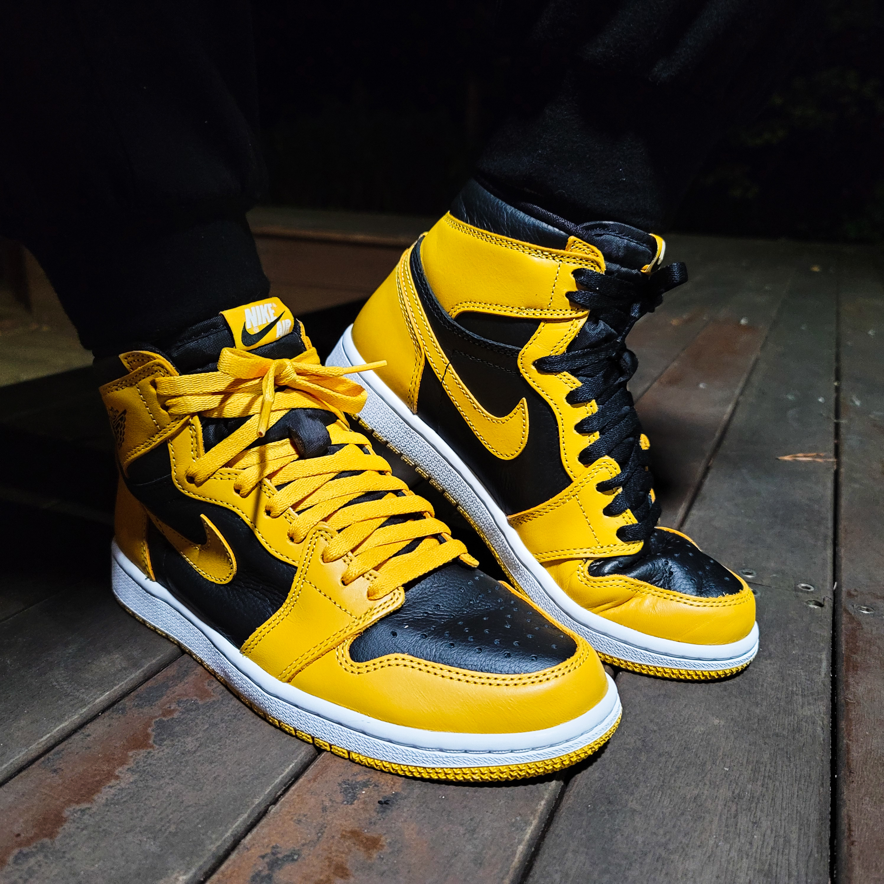 Jordan 1 Retro High OG Pollen 착용 스타일 - 3