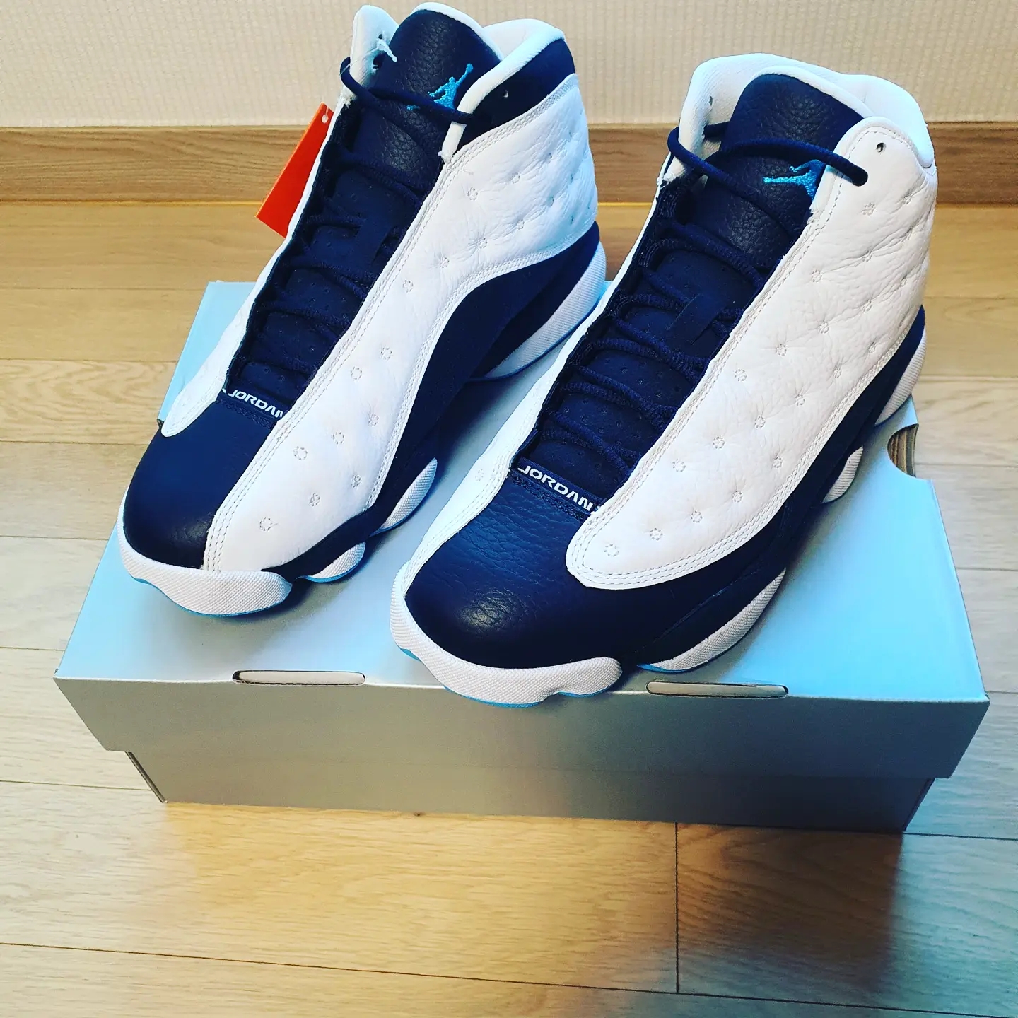 Jordan 13 Retro Obsidian 착용 스타일 - 1