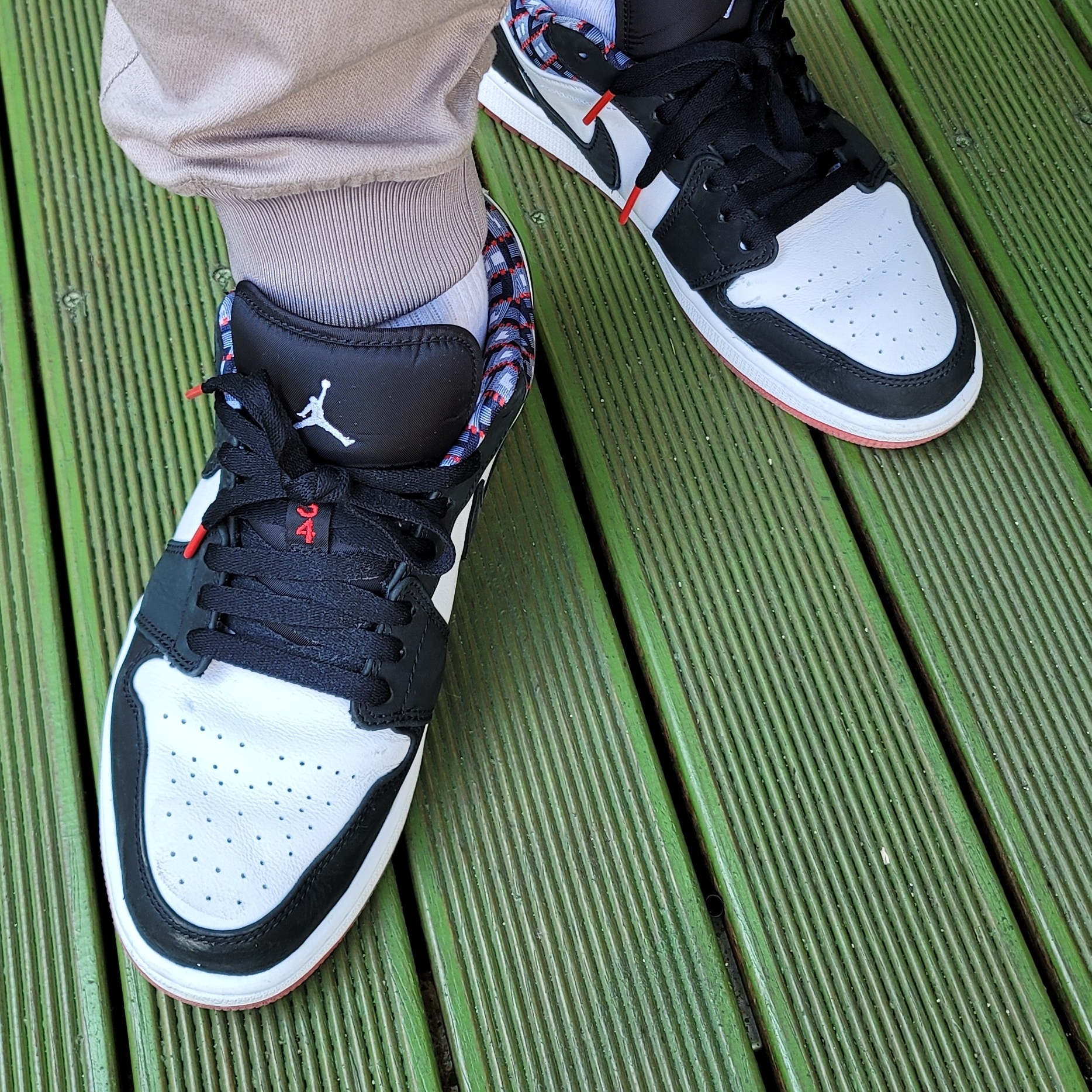 Jordan 1 Low Quai 54 2021 착용 스타일 - 1