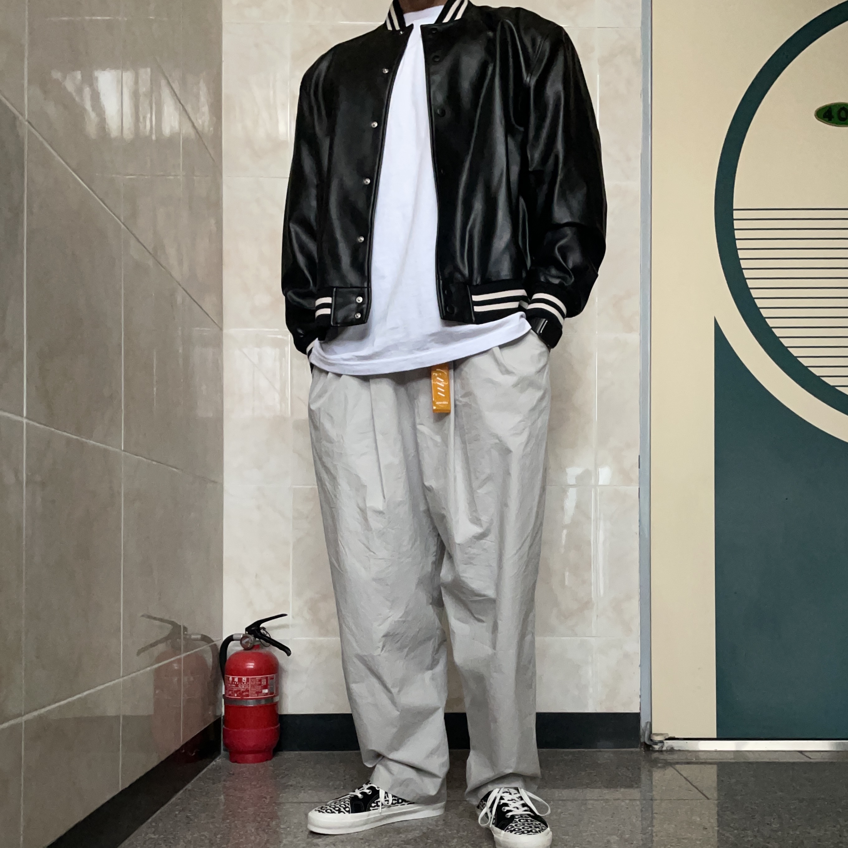 Vans Vault x CDG Lampin LX 2019 착용 스타일