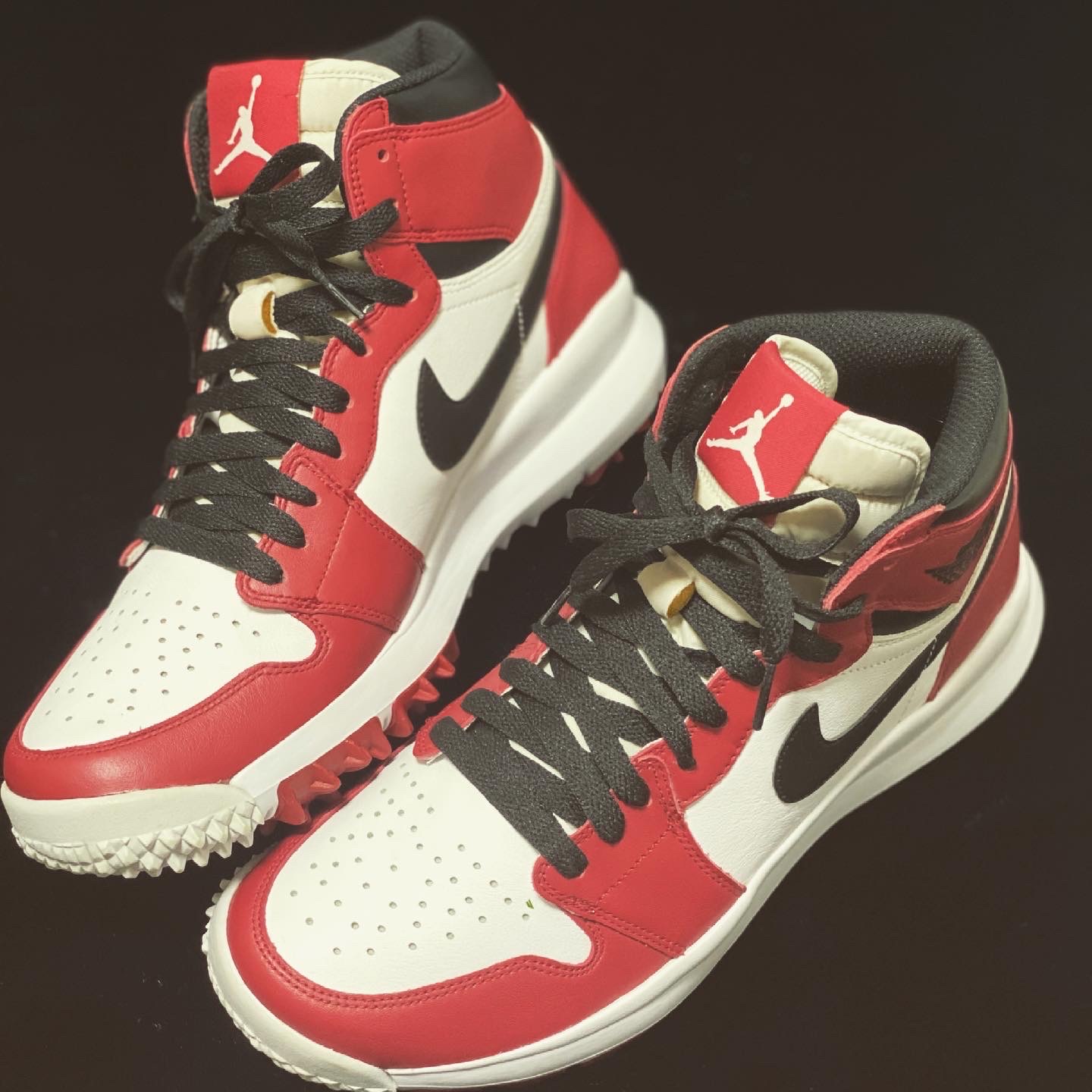 Jordan 1 Retro Golf Cleat Chicago 착용 스타일 - 3