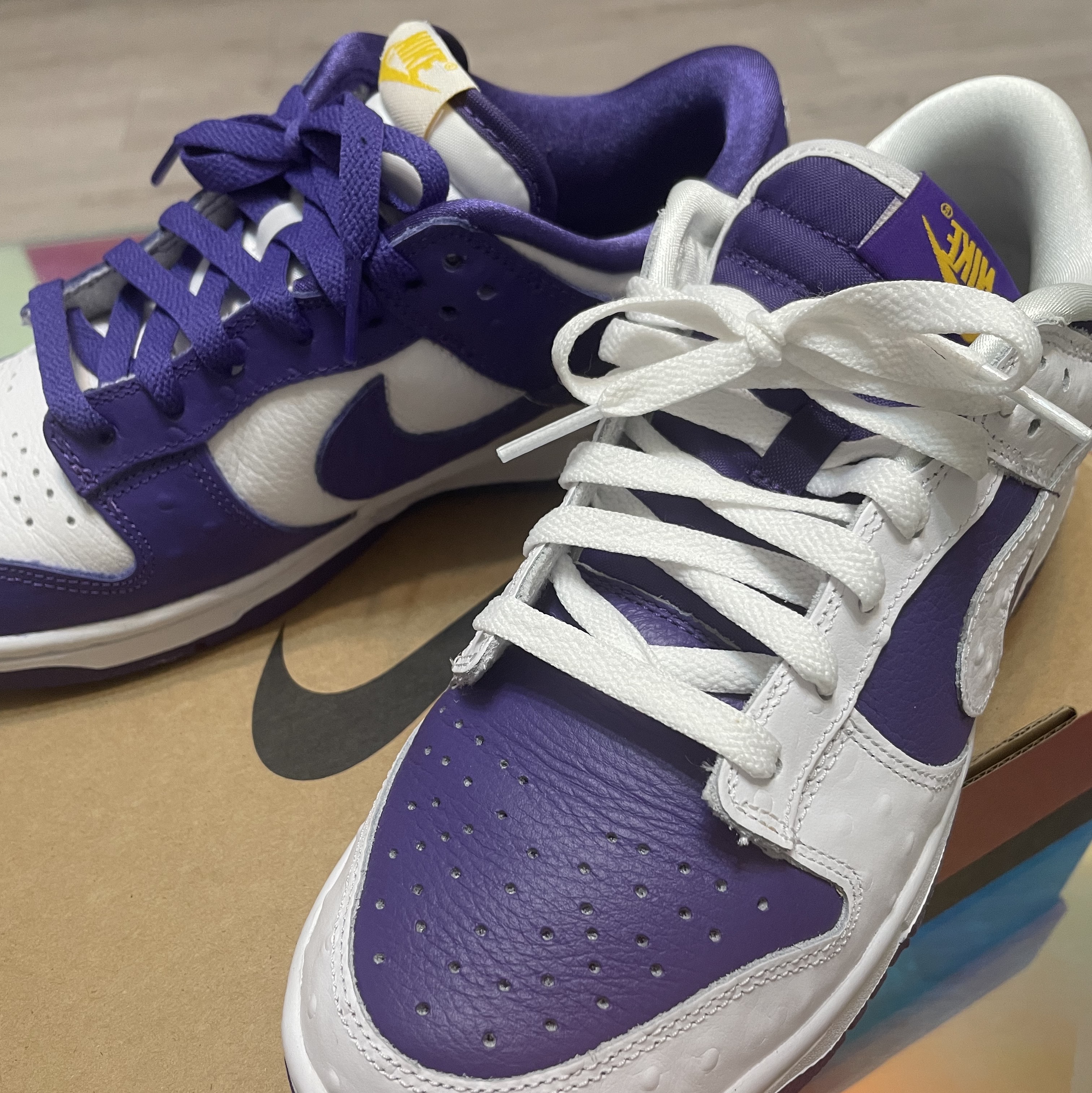(W) Nike Dunk Low SE Flip 착용 스타일