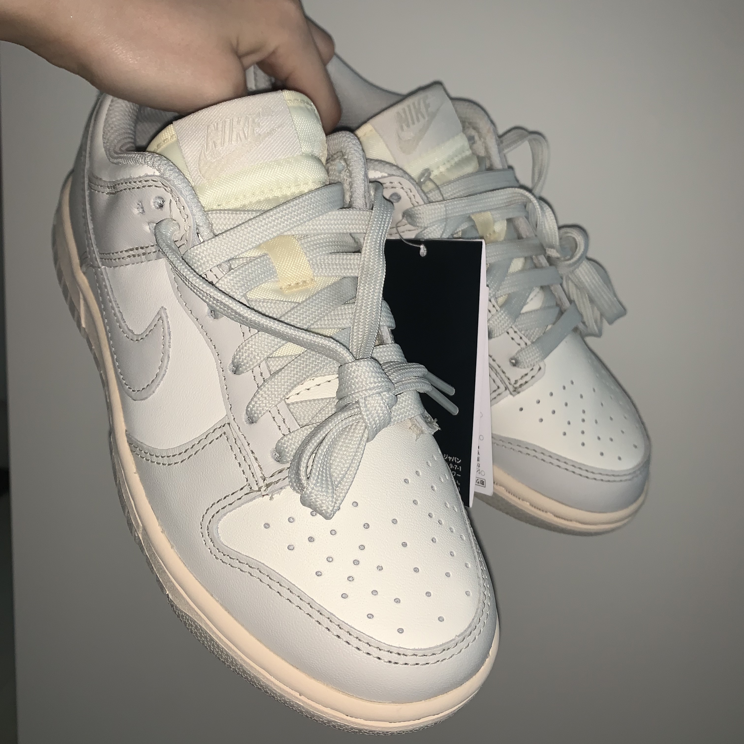 (W) Nike Dunk Low Light Bone 착용 스타일