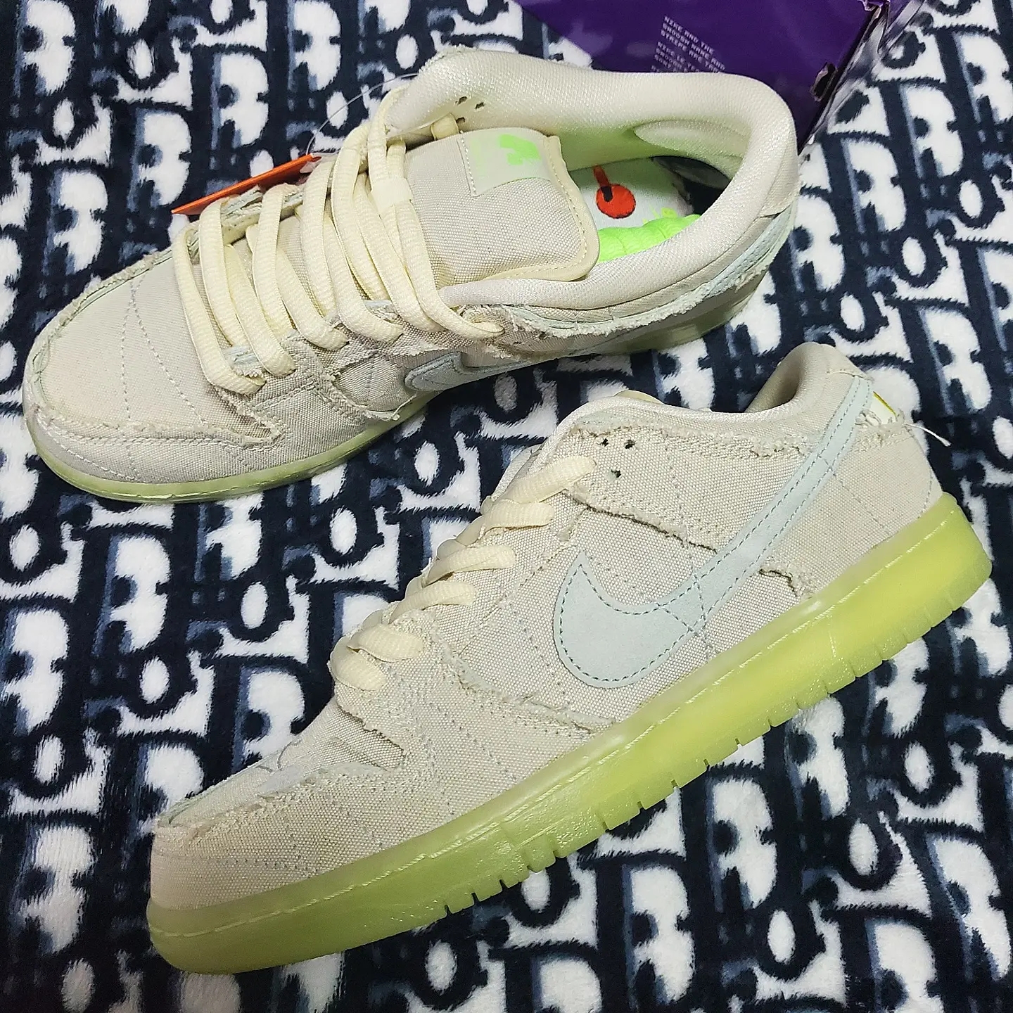 Nike SB Dunk Low Pro Premium Mummy, Nike x Off-White Dunk Low The 50 - Lot 46 착용 스타일 - 1